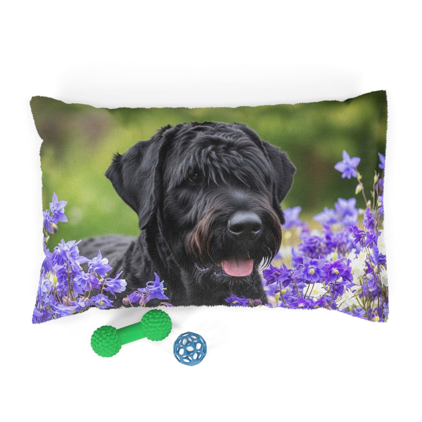 Black Russian Terrier Pet Bed