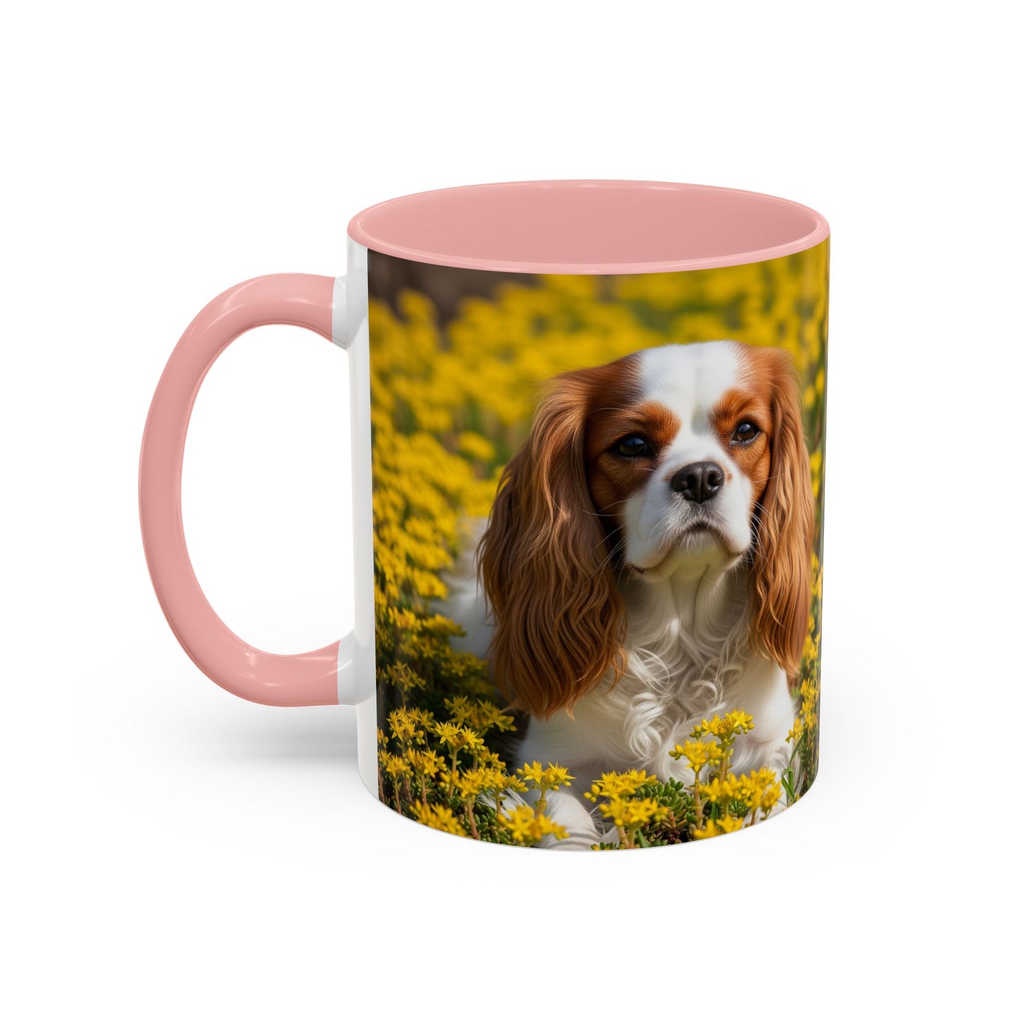 Cavalier King Charles Spaniel Accent Coffee Mug - Perfect Gift for Dog Lovers
