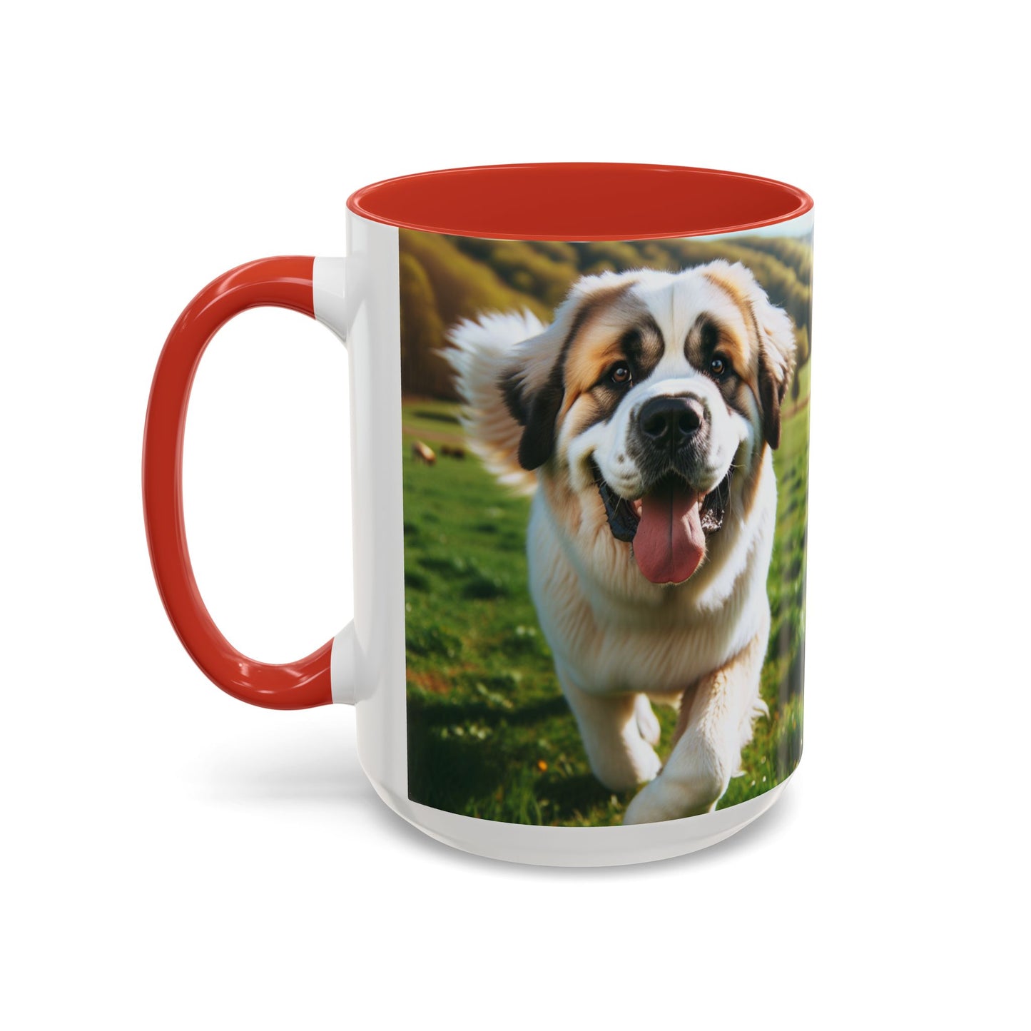 Pyrenean Mastiff Accent Coffee Mug - Perfect Gift for Dog Lovers