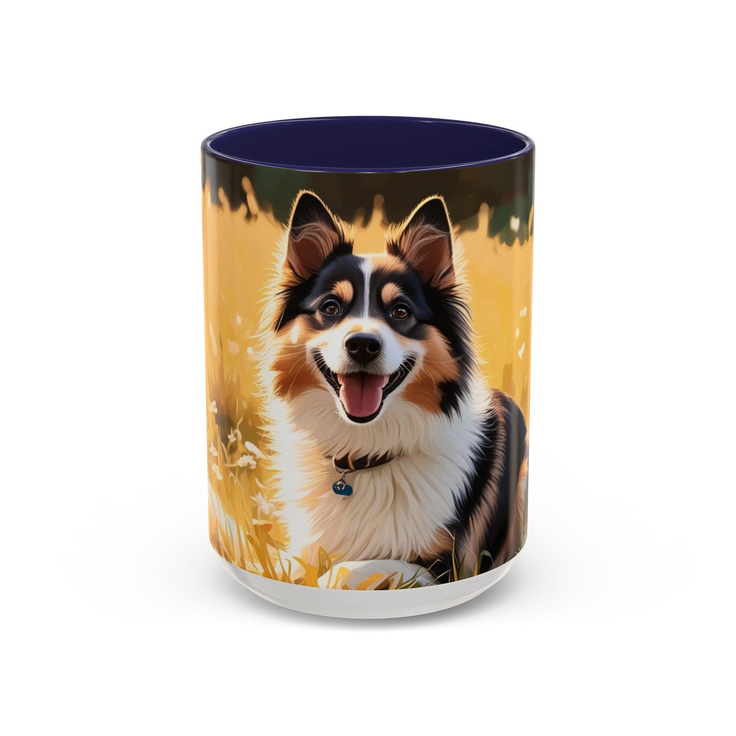 German Spitz Accent Coffee Mug - Perfect Gift for Dog Lovers
