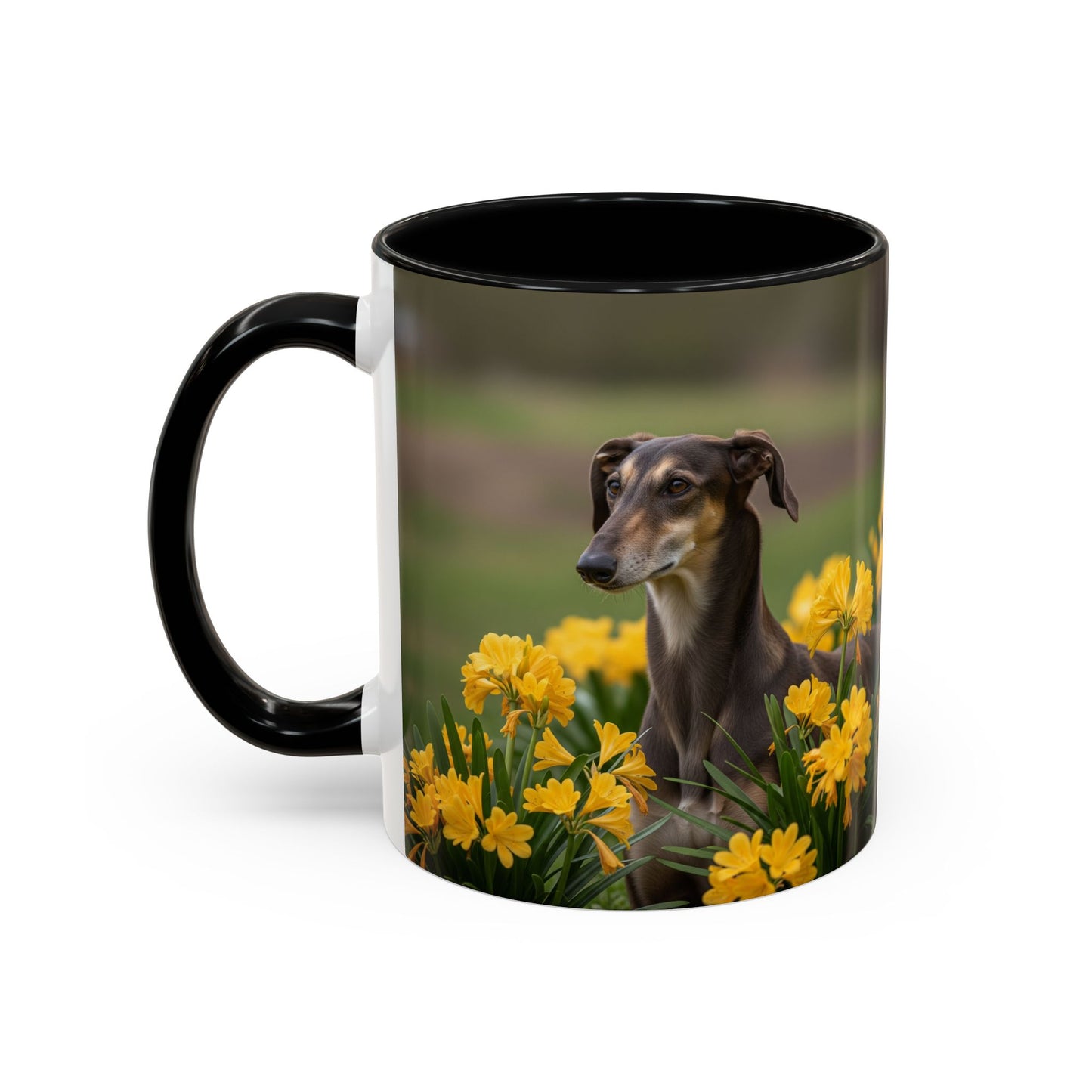 Sloughi Accent Coffee Mug - Perfect Gift for Dog Lovers