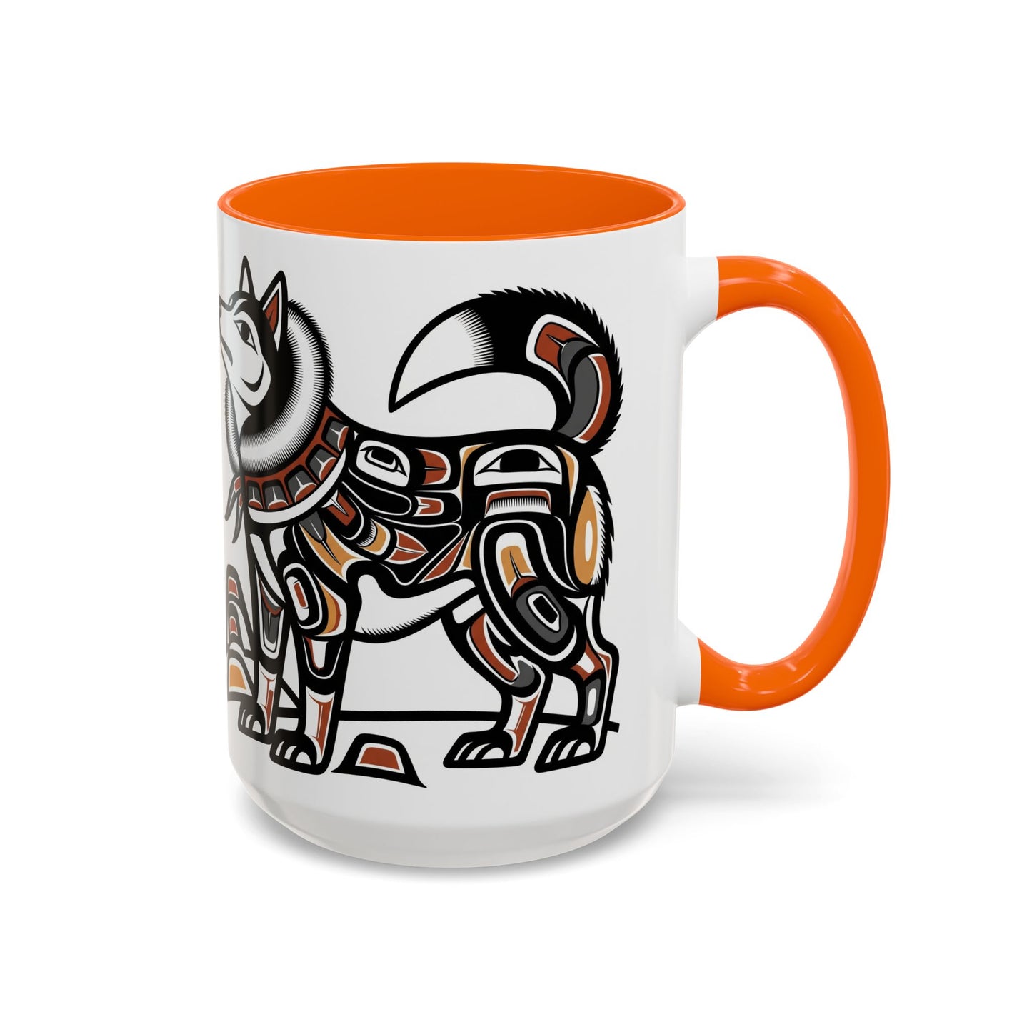 Siberian Husky Accent Coffee Mug - Perfect Gift for Dog Lovers