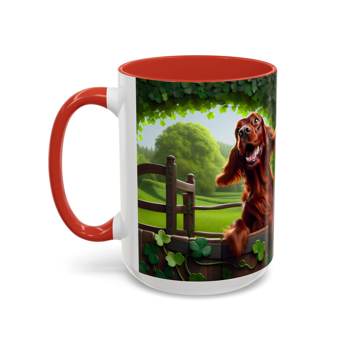 Irish Setter Accent Coffee Mug - Perfect Gift for Dog Lovers