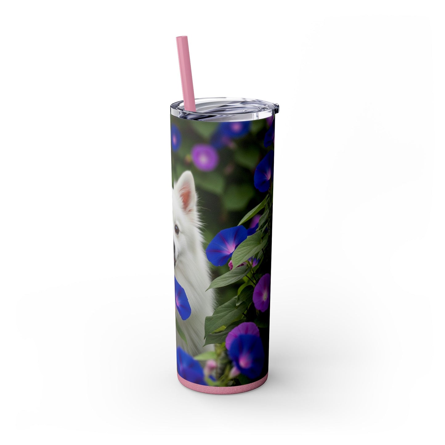 Japanese Spitz Tumbler with Straw, 20oz