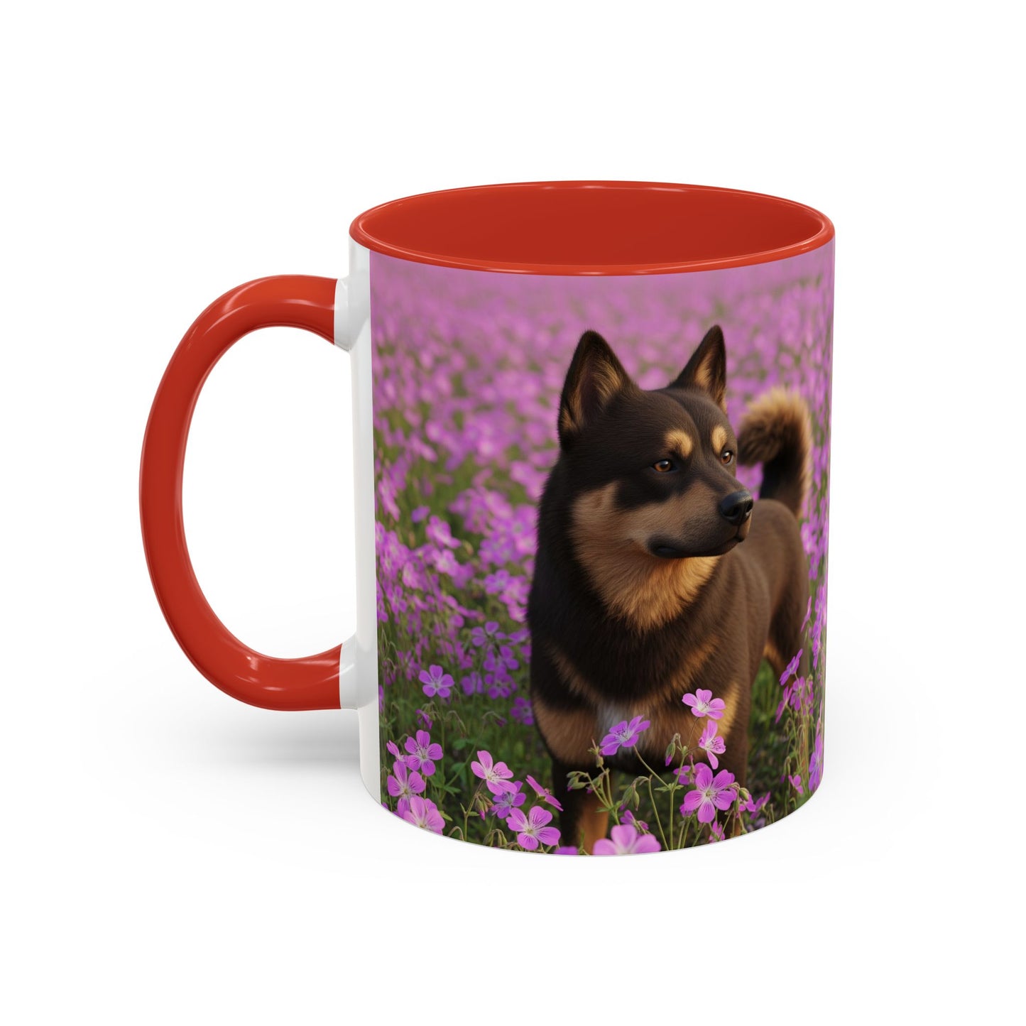 Cadabomb Okami Accent Coffee Mug - Perfect Gift for Dog Lovers