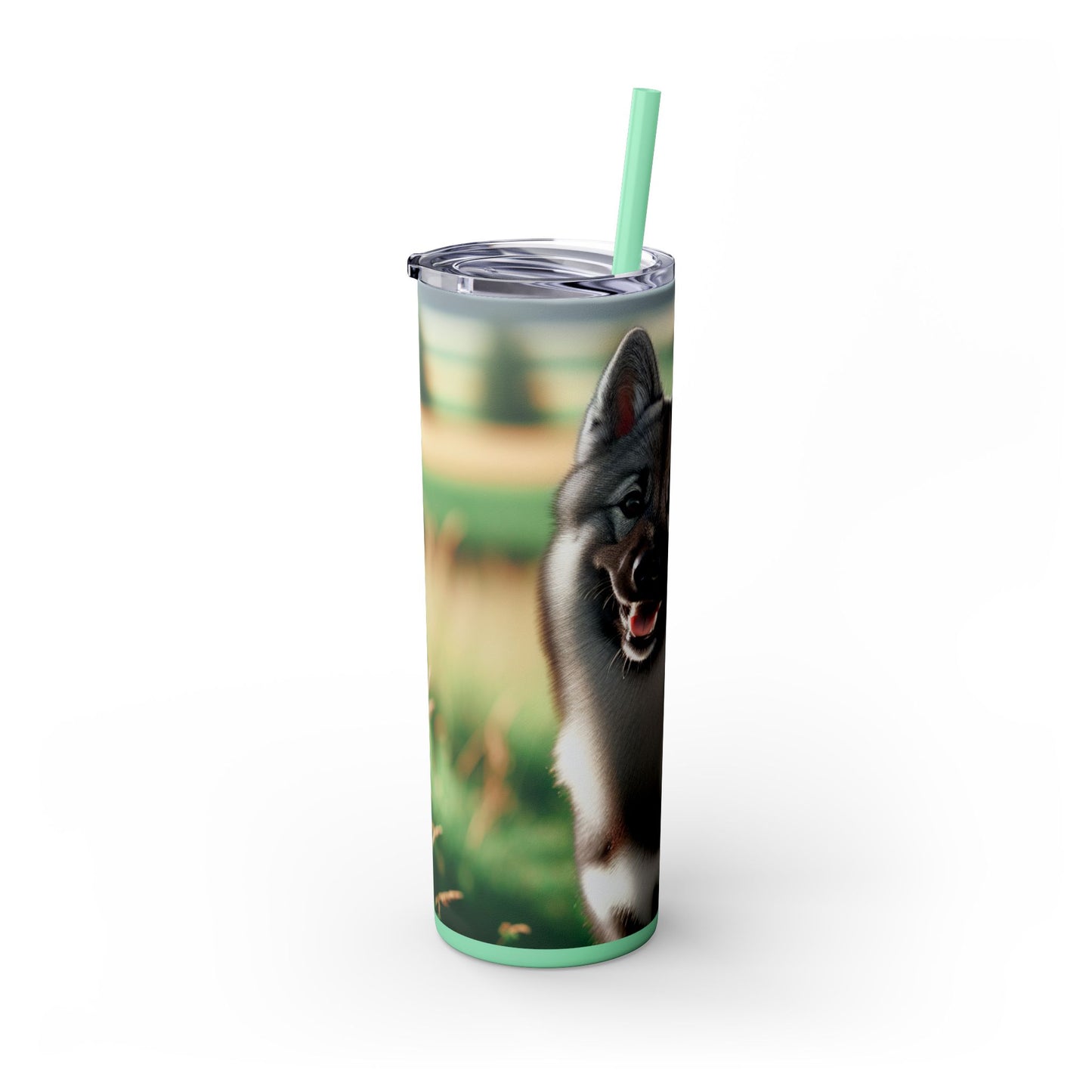 Norwegian Elkhound Tumbler with Straw, 20oz