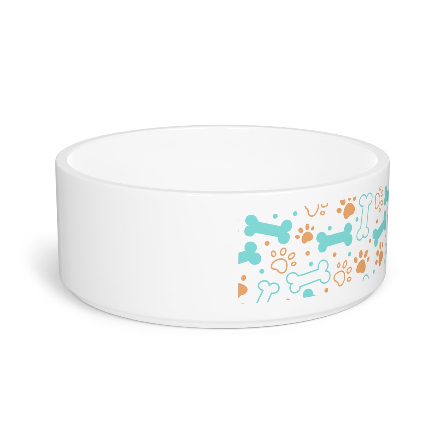 Puppy Pattern Pet Bowl
