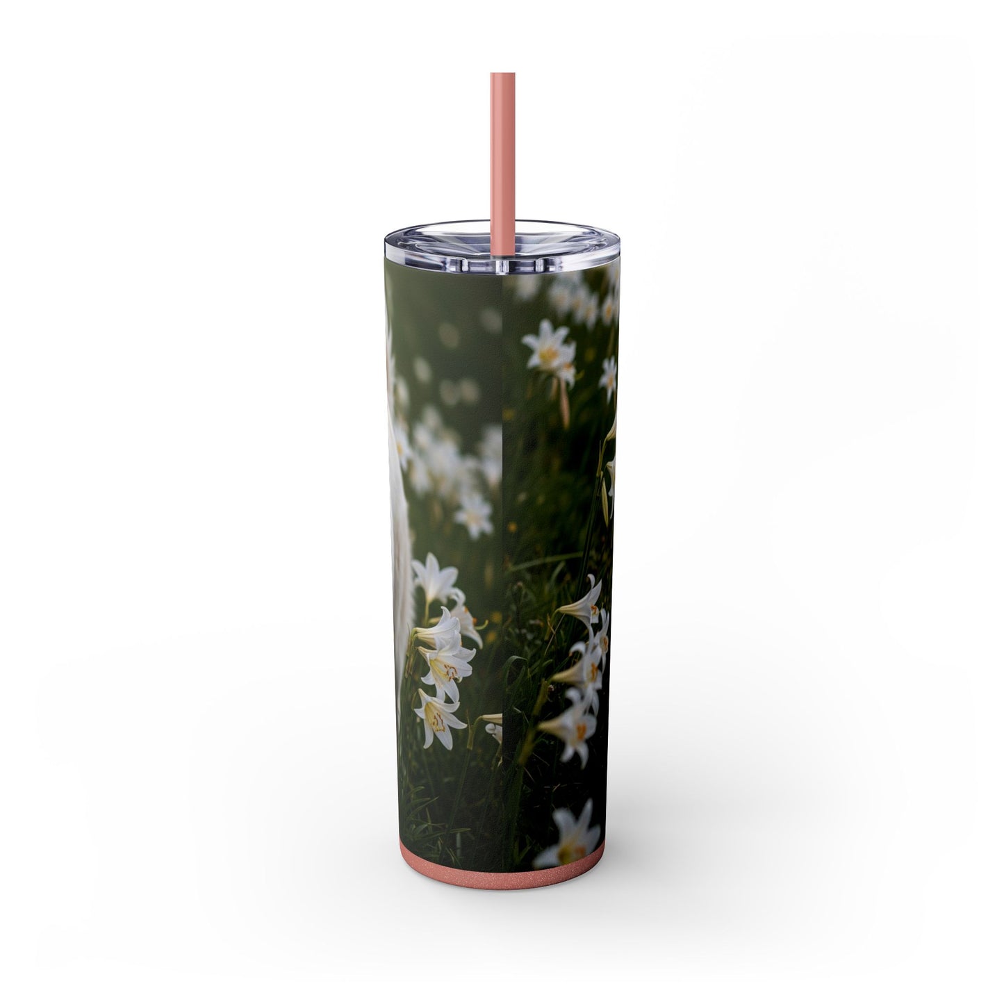 Pyrenean Shepherd Tumbler with Straw, 20oz