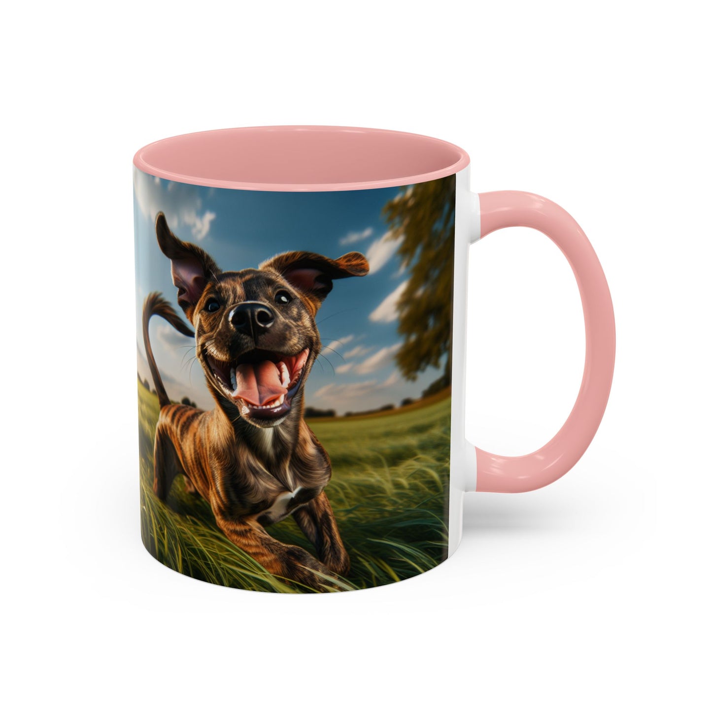 Treeing Tennessee Brindle Accent Coffee Mug - Perfect Gift for Dog Lovers