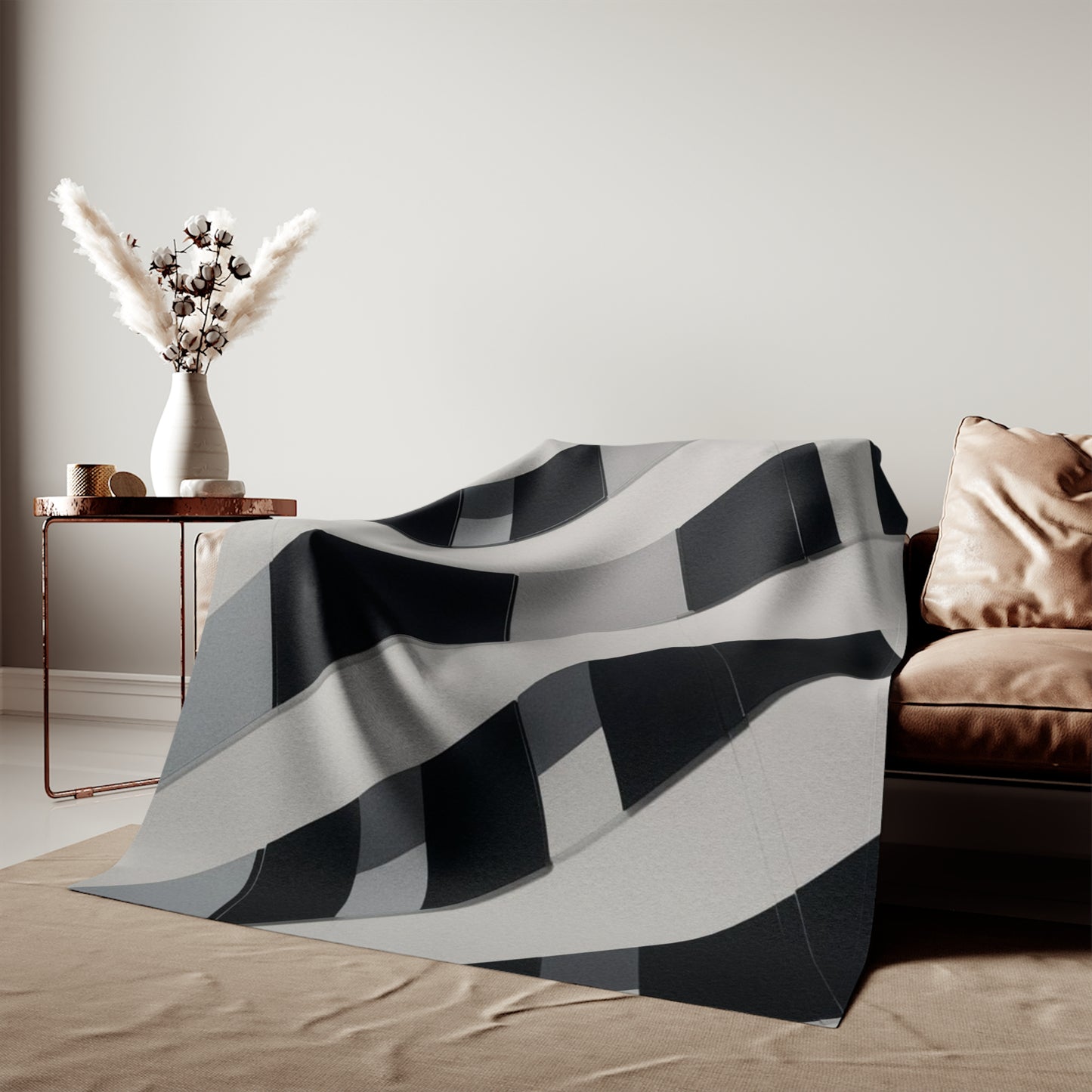 Optical Illusion Sweatshirt Blanket