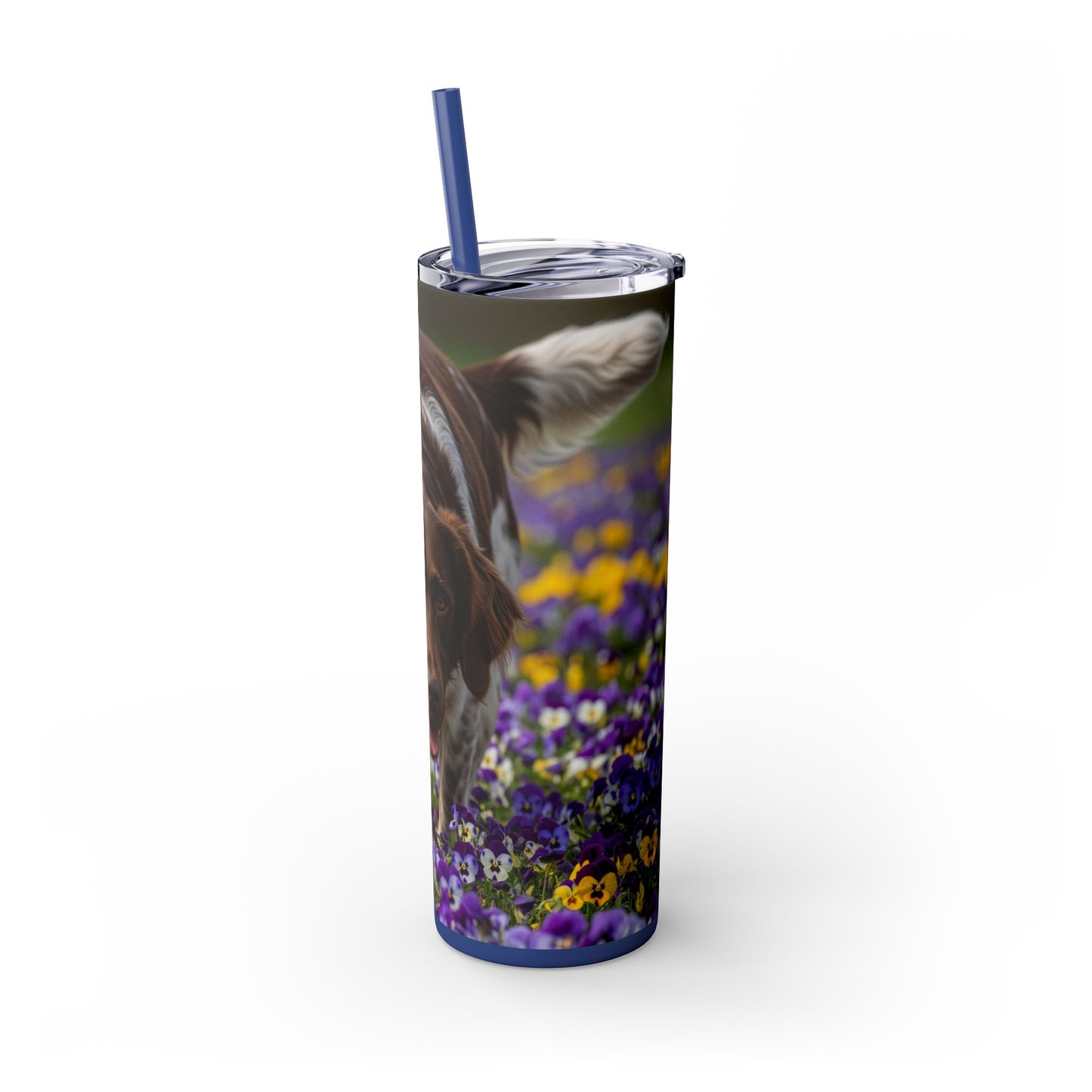 Large Munsterlander Tumbler with Straw, 20oz