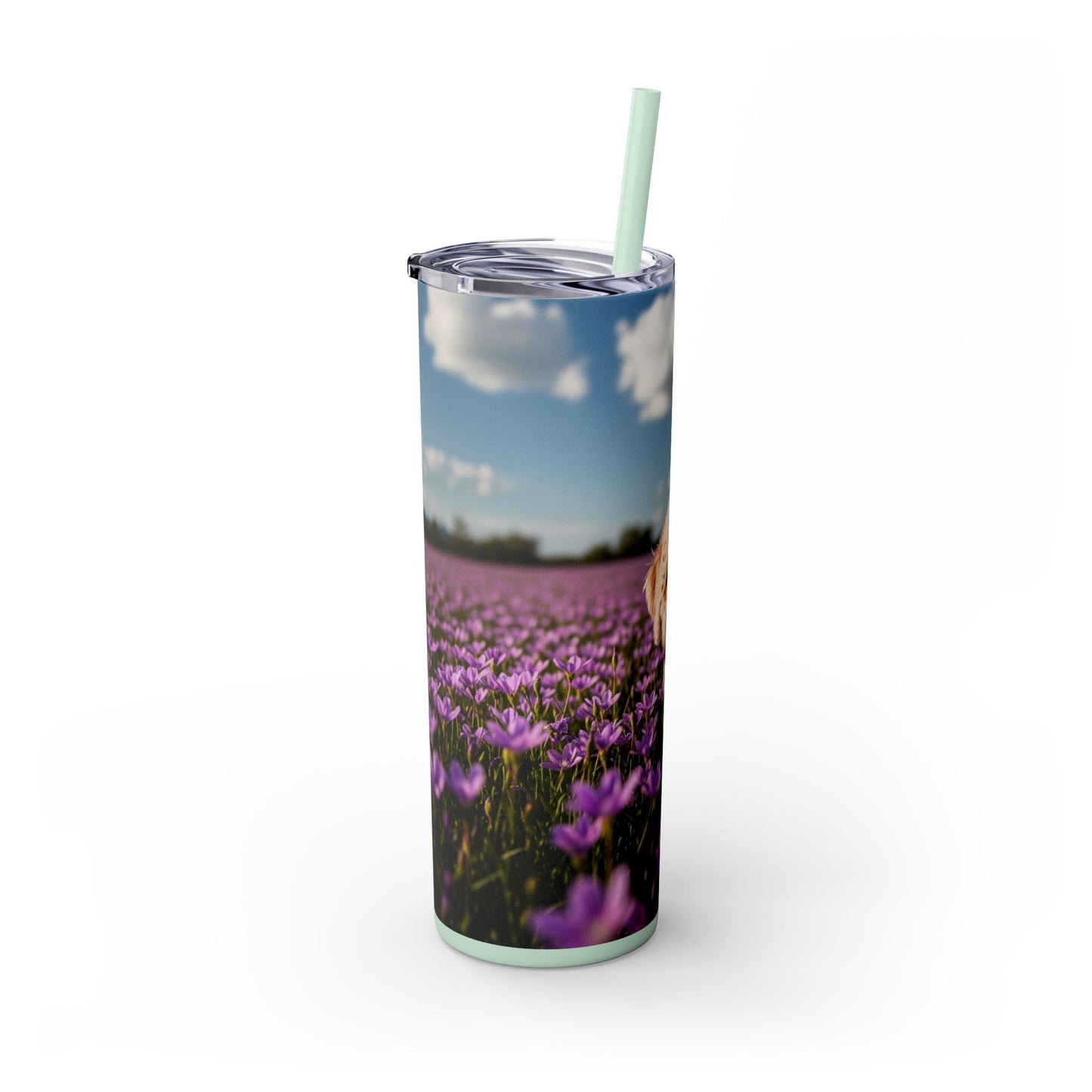Lagotto Romagnolo Tumbler with Straw, 20oz