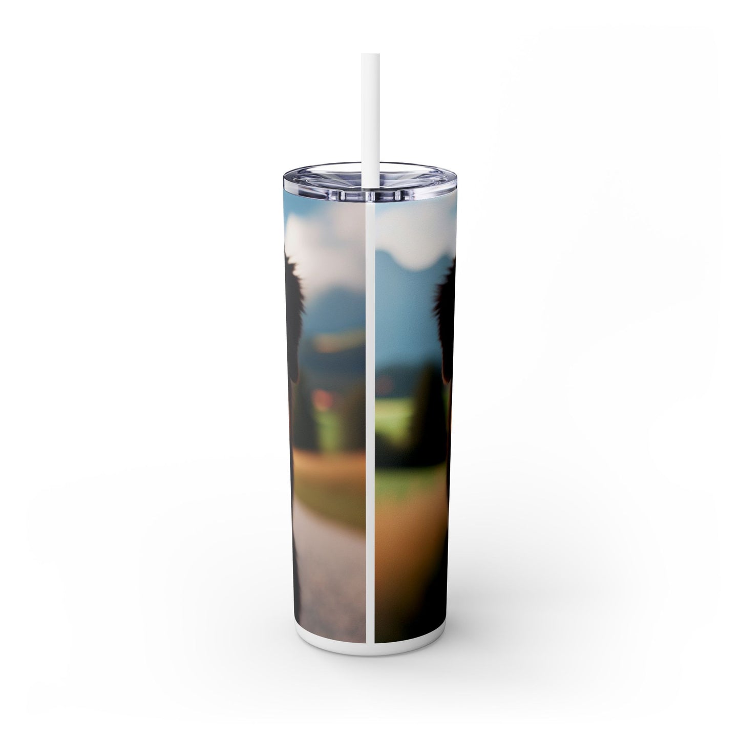 Appenzeller Sennenhund Tumbler with Straw, 20oz