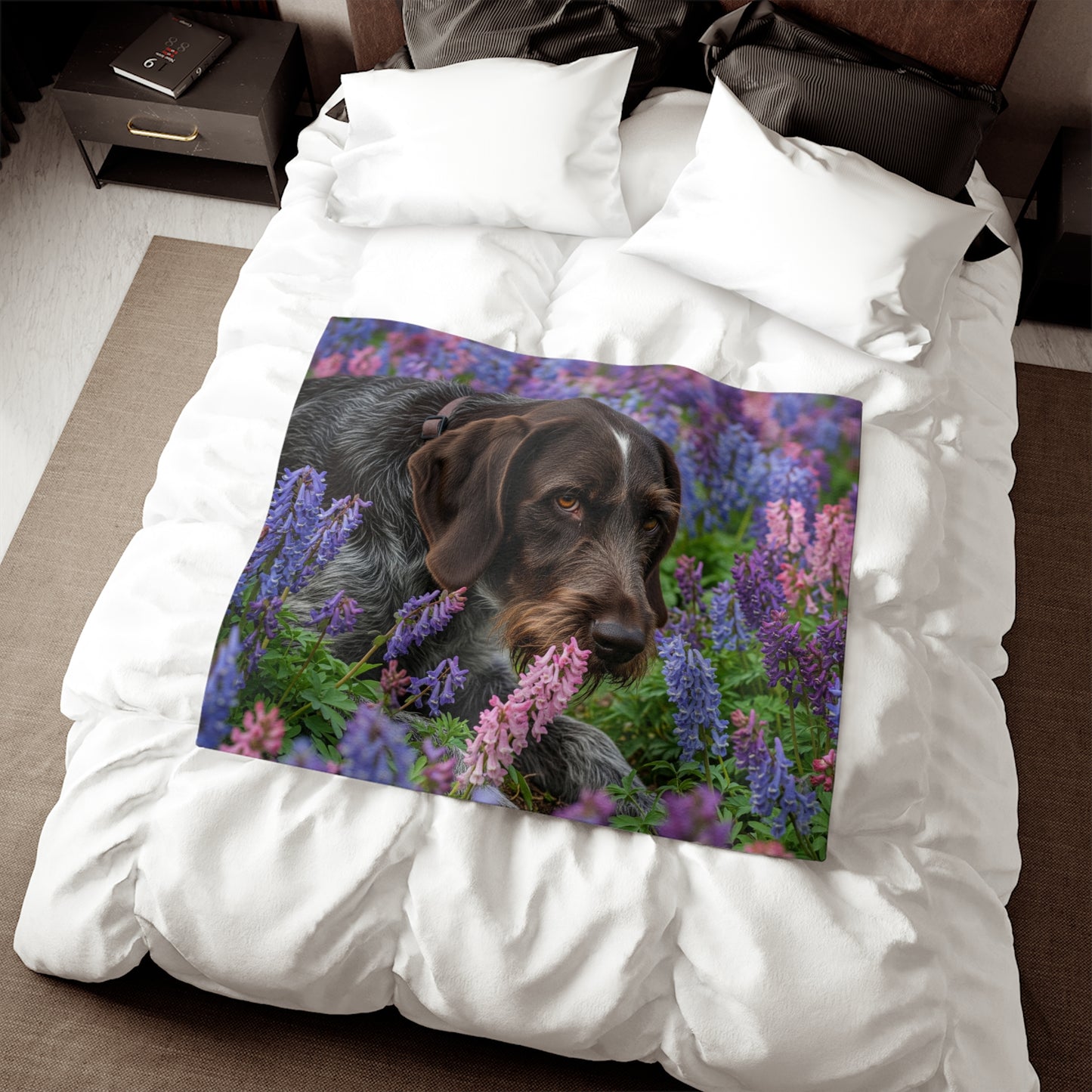 Wirehaired Slovakian Pointer Sweatshirt Blanket