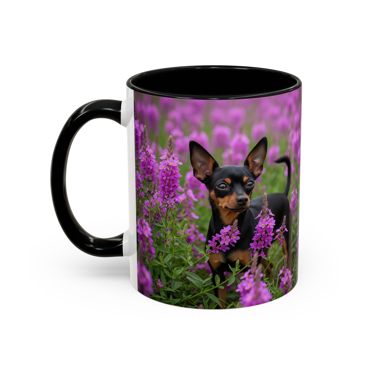 English Toy Terrier Accent Coffee Mug - Perfect Gift for Dog Lovers