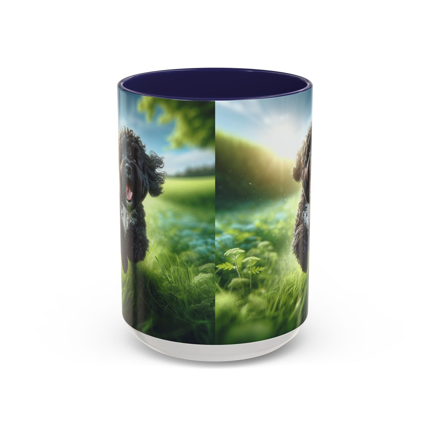 Portuguese Water Dog Accent Coffee Mug - Perfect Gift for Dog Lovers