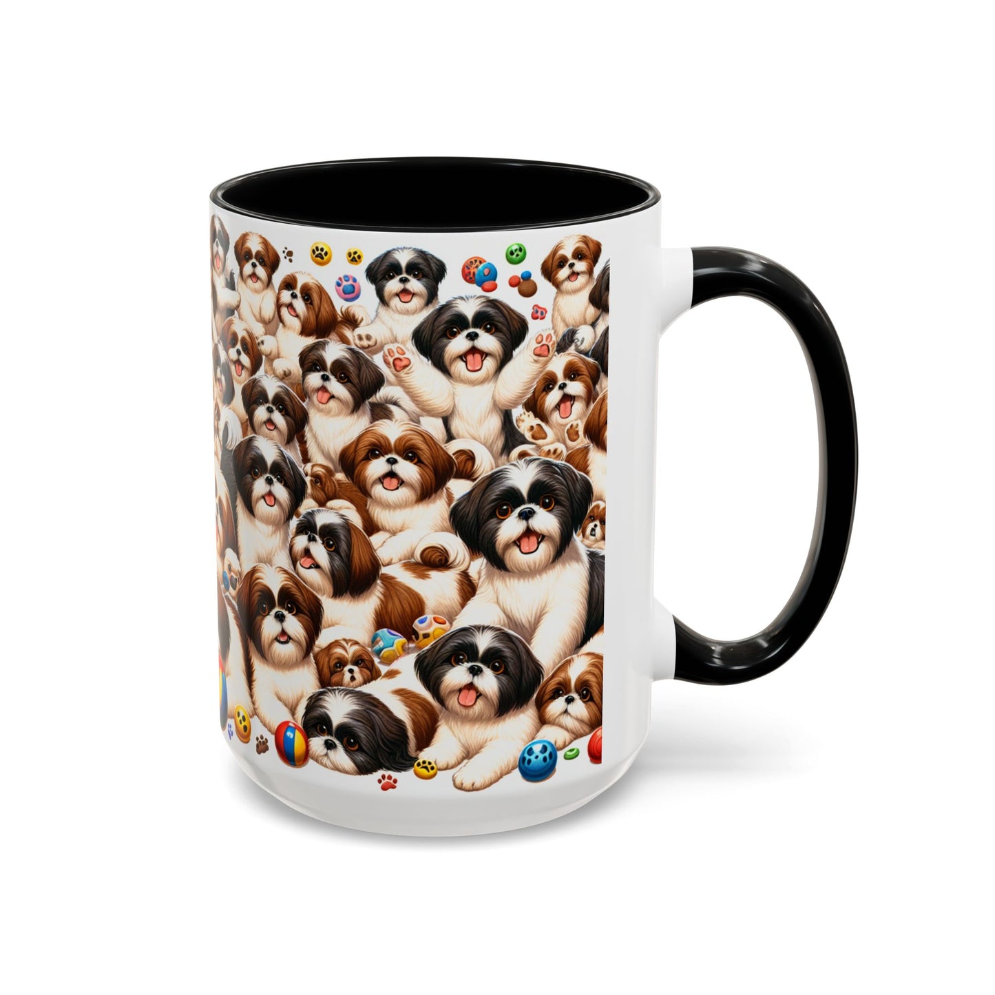 Shih Tzu Accent Coffee Mug - Perfect Gift for Dog Lovers