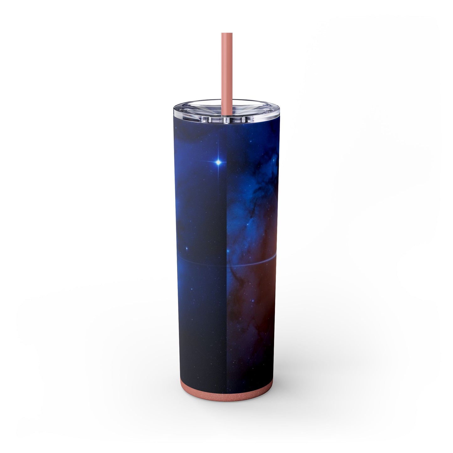North Star Skinny Tumbler with Straw, 20oz