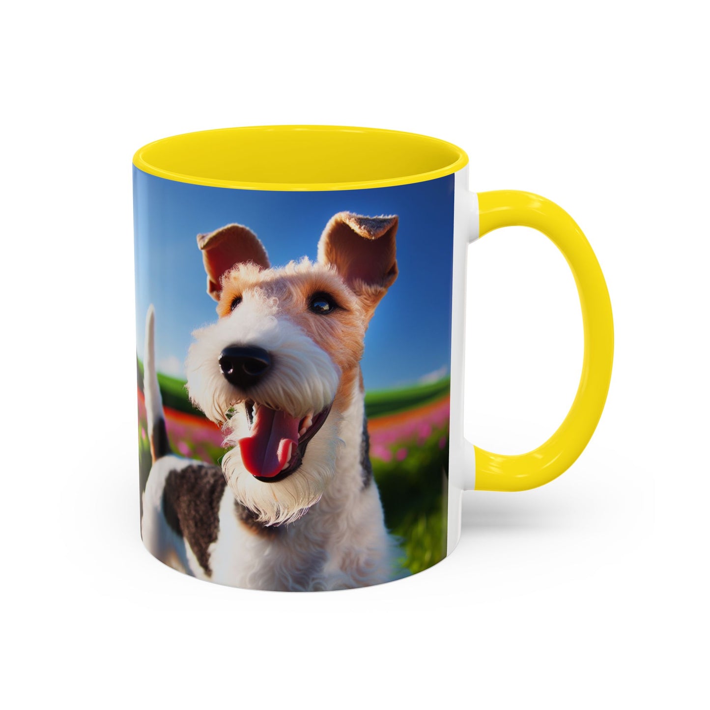 Wire Fox Terrier Accent Coffee Mug - Perfect Gift for Dog Lovers