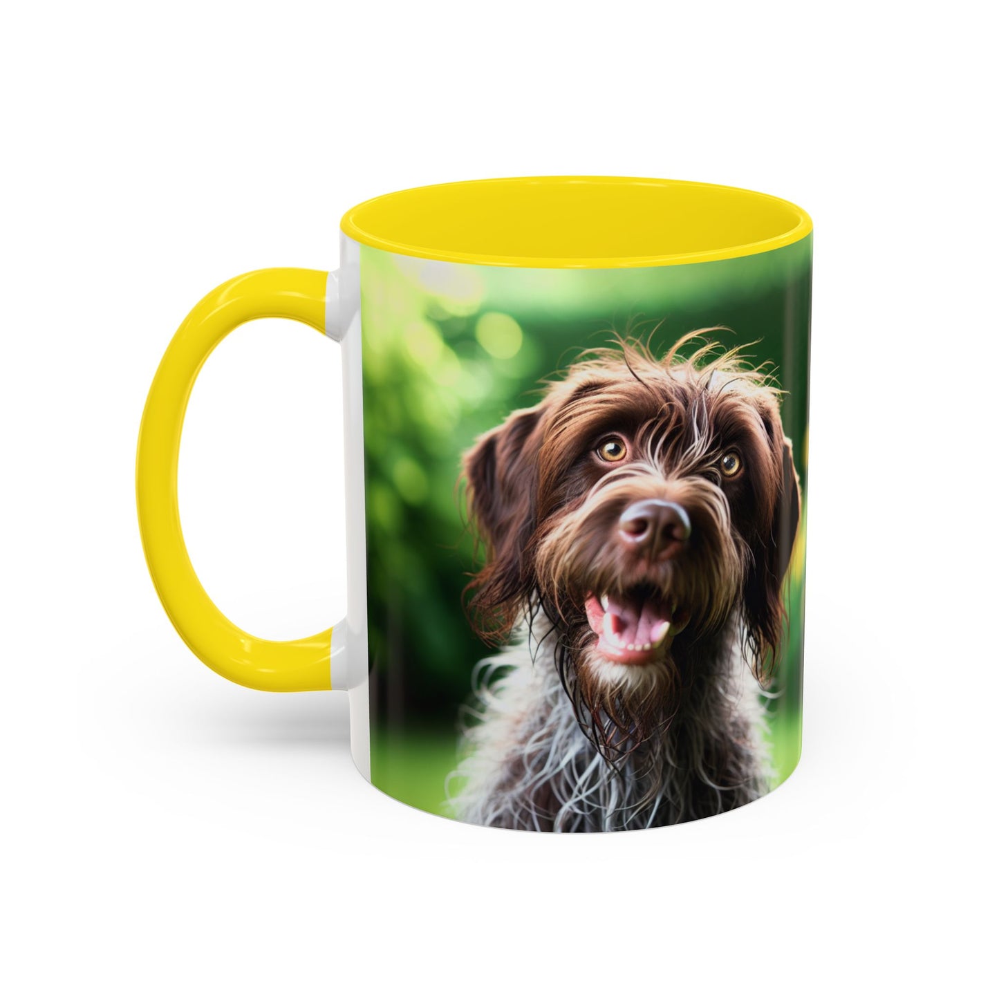 German Wirehaired Pointer Accent Coffee Mug - Perfect Gift for Dog Lovers