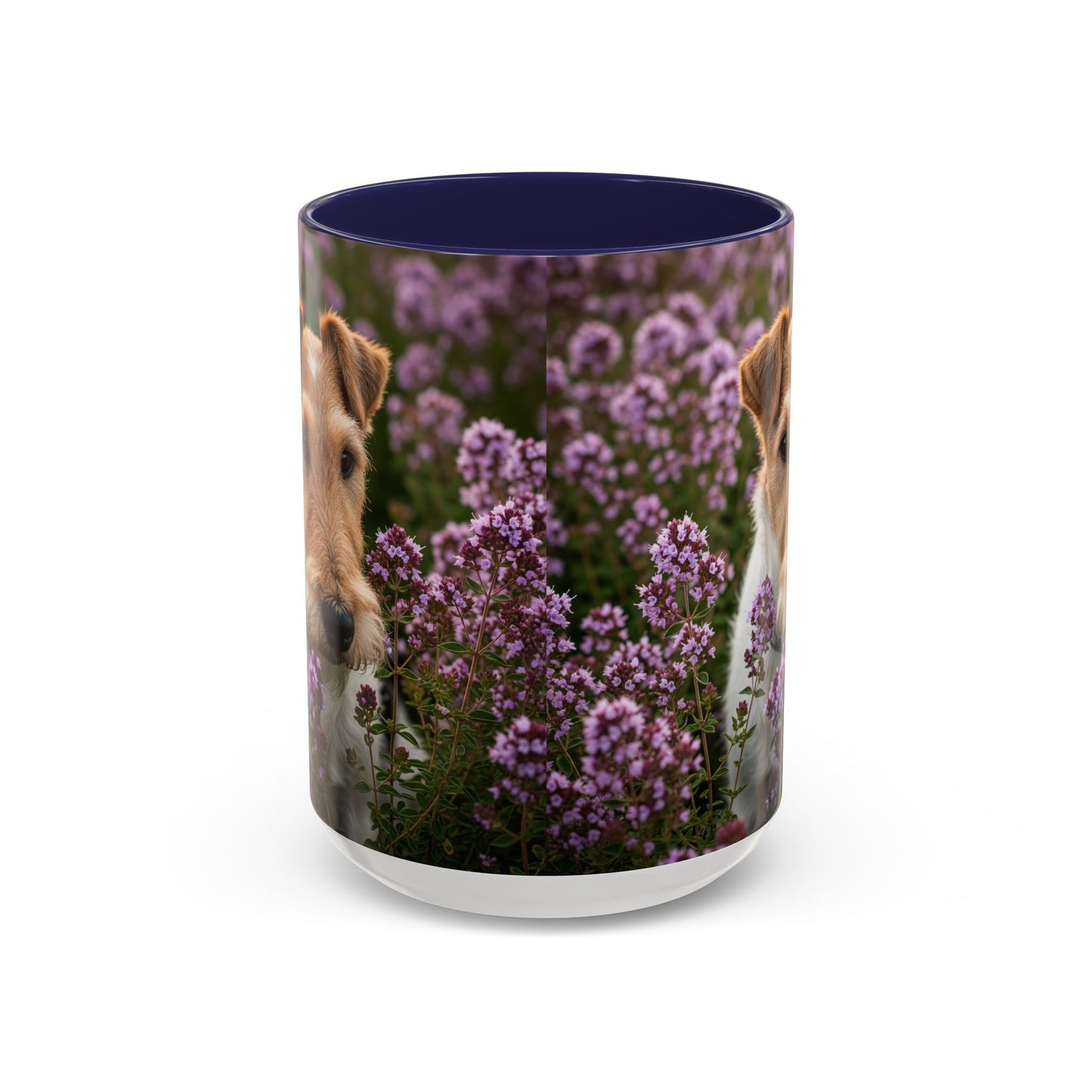 Fox Terrier Accent Coffee Mug - Perfect Gift for Dog Lovers