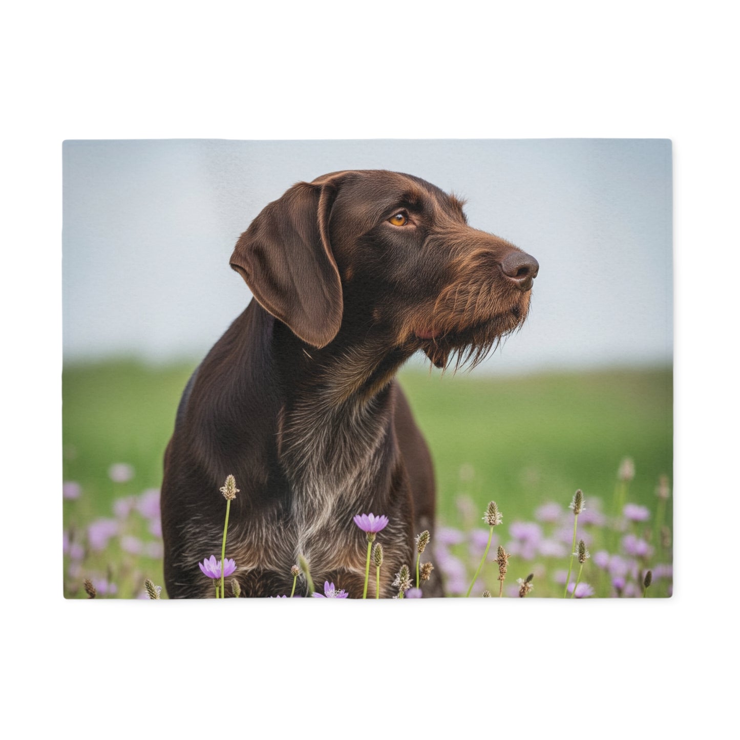 German Wirehaired Pointer Sweatshirt Blanket