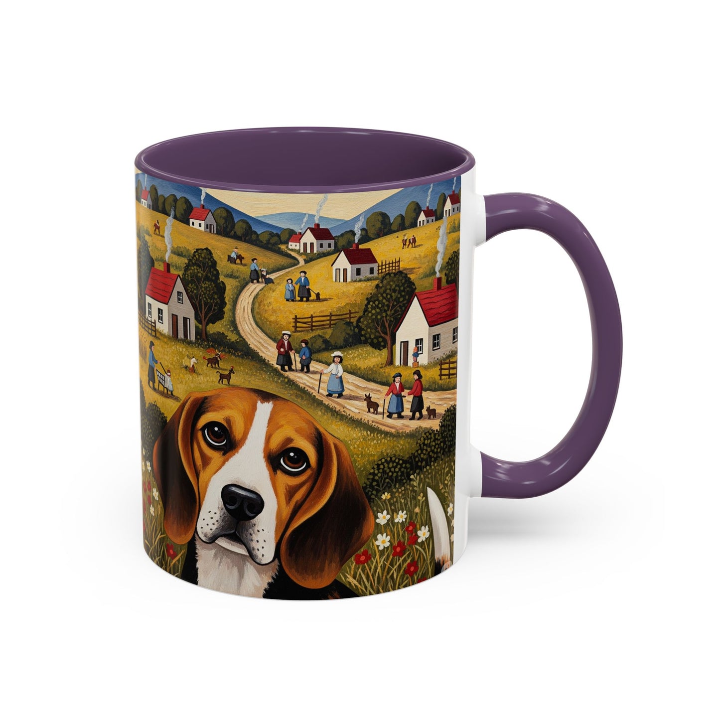 Beagle Accent Coffee Mug - Perfect Gift for Dog Lovers