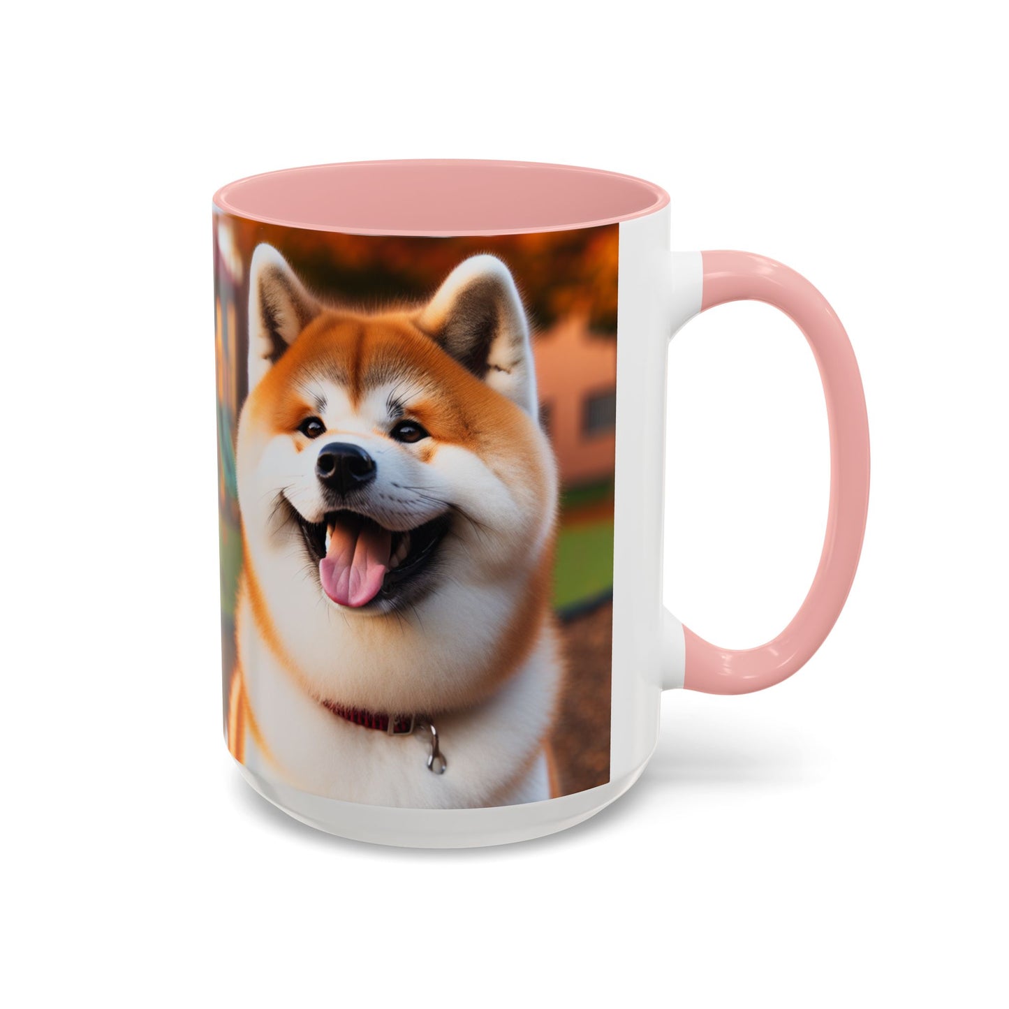 Japanese Akitainu Accent Coffee Mug - Perfect Gift for Dog Lovers