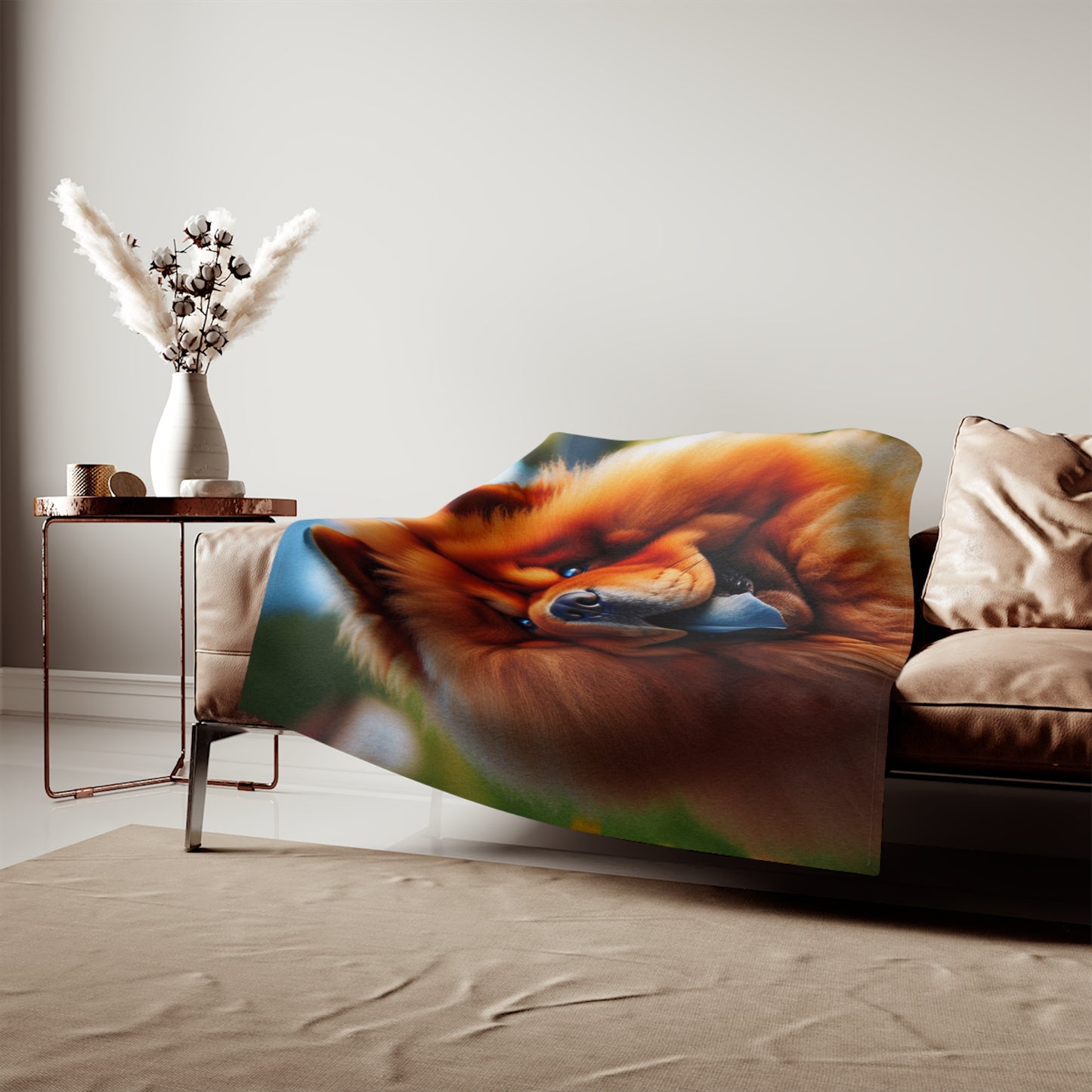 Chow Chow Sweatshirt Blanket
