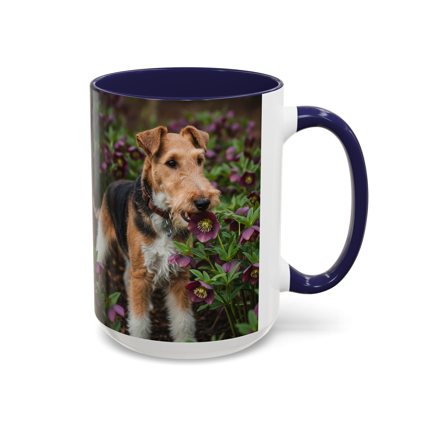 Wire Fox Terrier Accent Coffee Mug - Perfect Gift for Dog Lovers