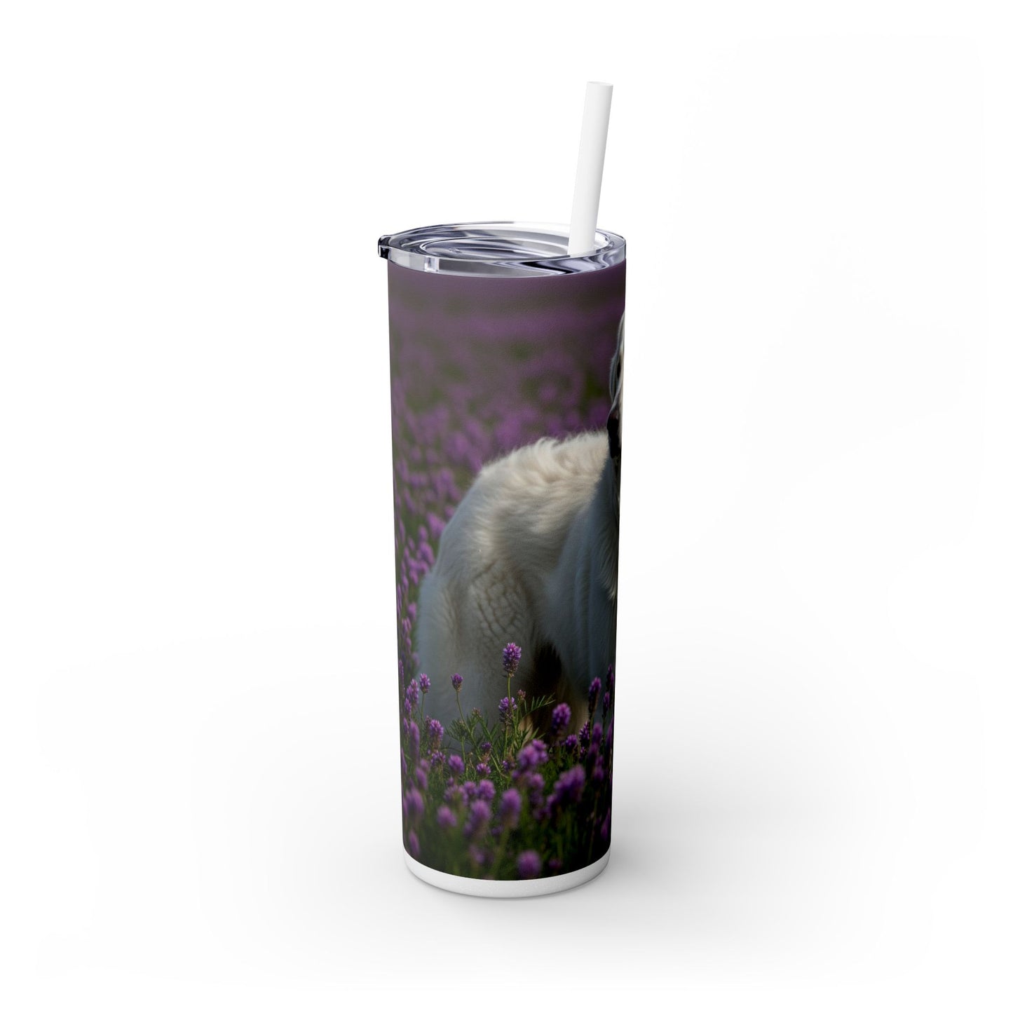 Kuvasz Tumbler with Straw, 20oz