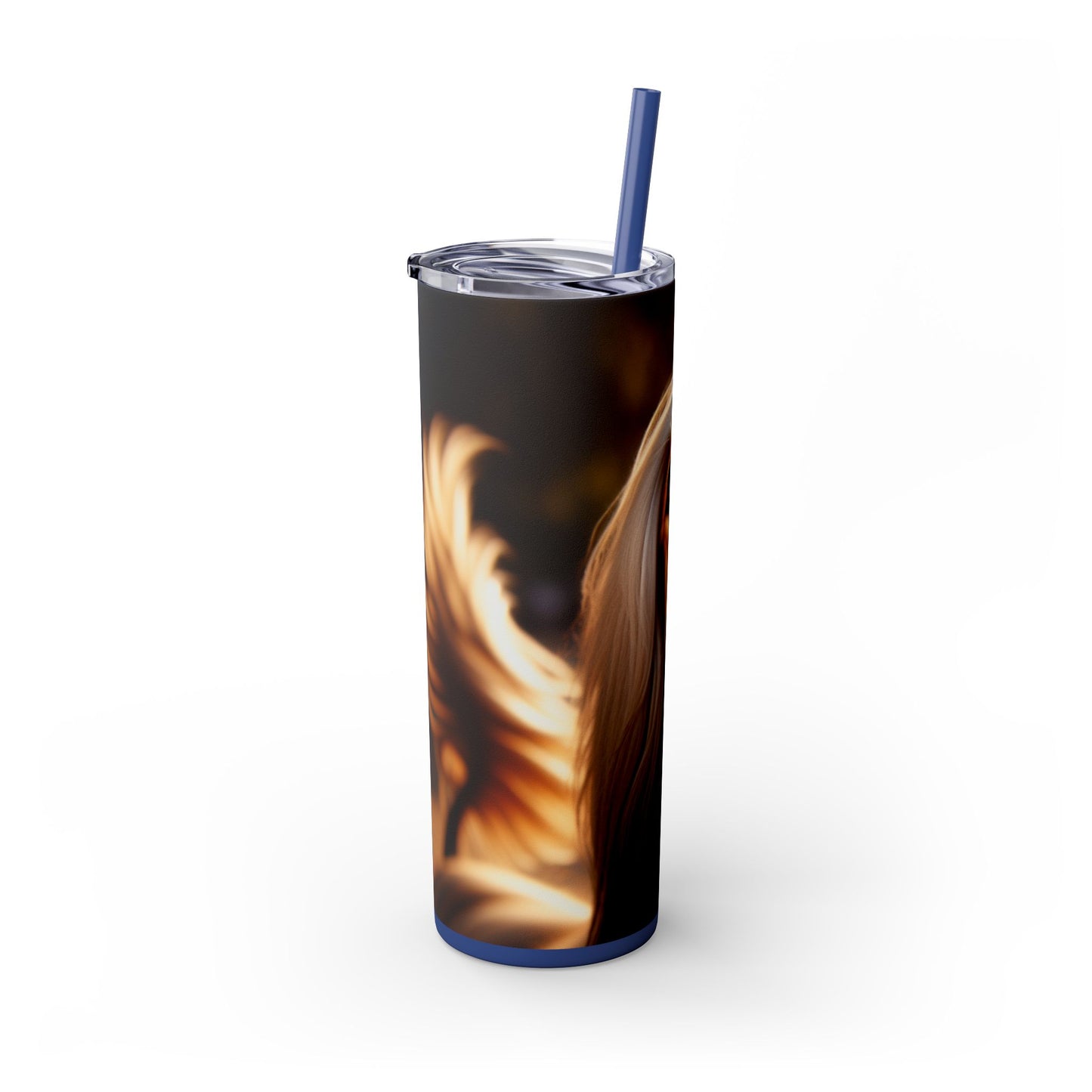 Afghan Hound Tumbler with Straw, 20oz