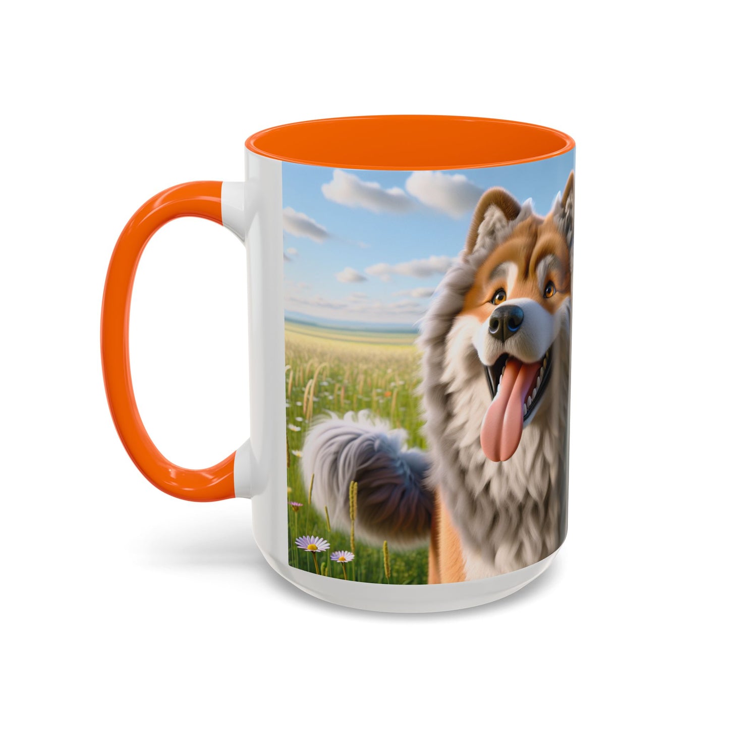 Hokkaido Accent Coffee Mug - Perfect Gift for Dog Lovers