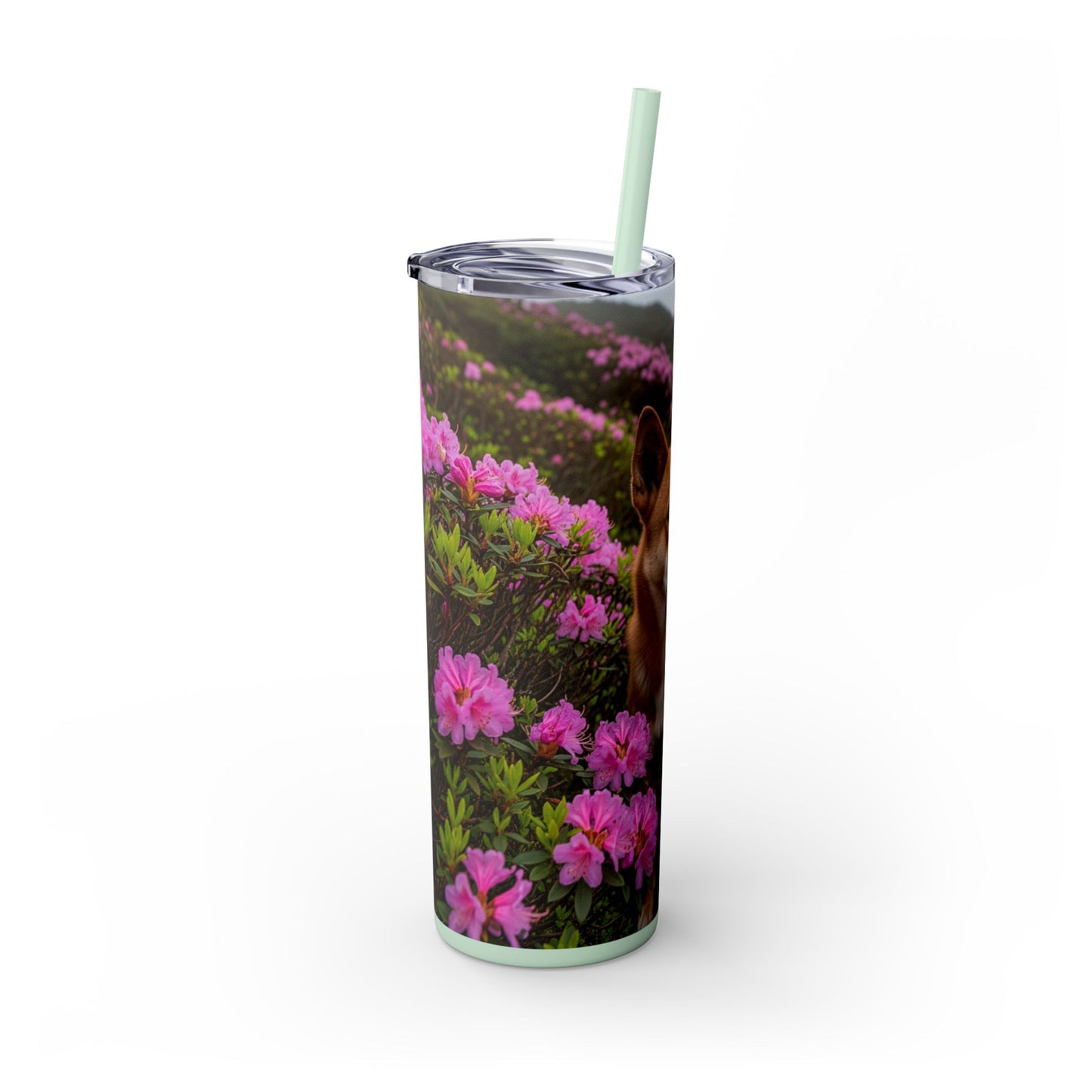 Taiwan Dog Tumbler with Straw, 20oz