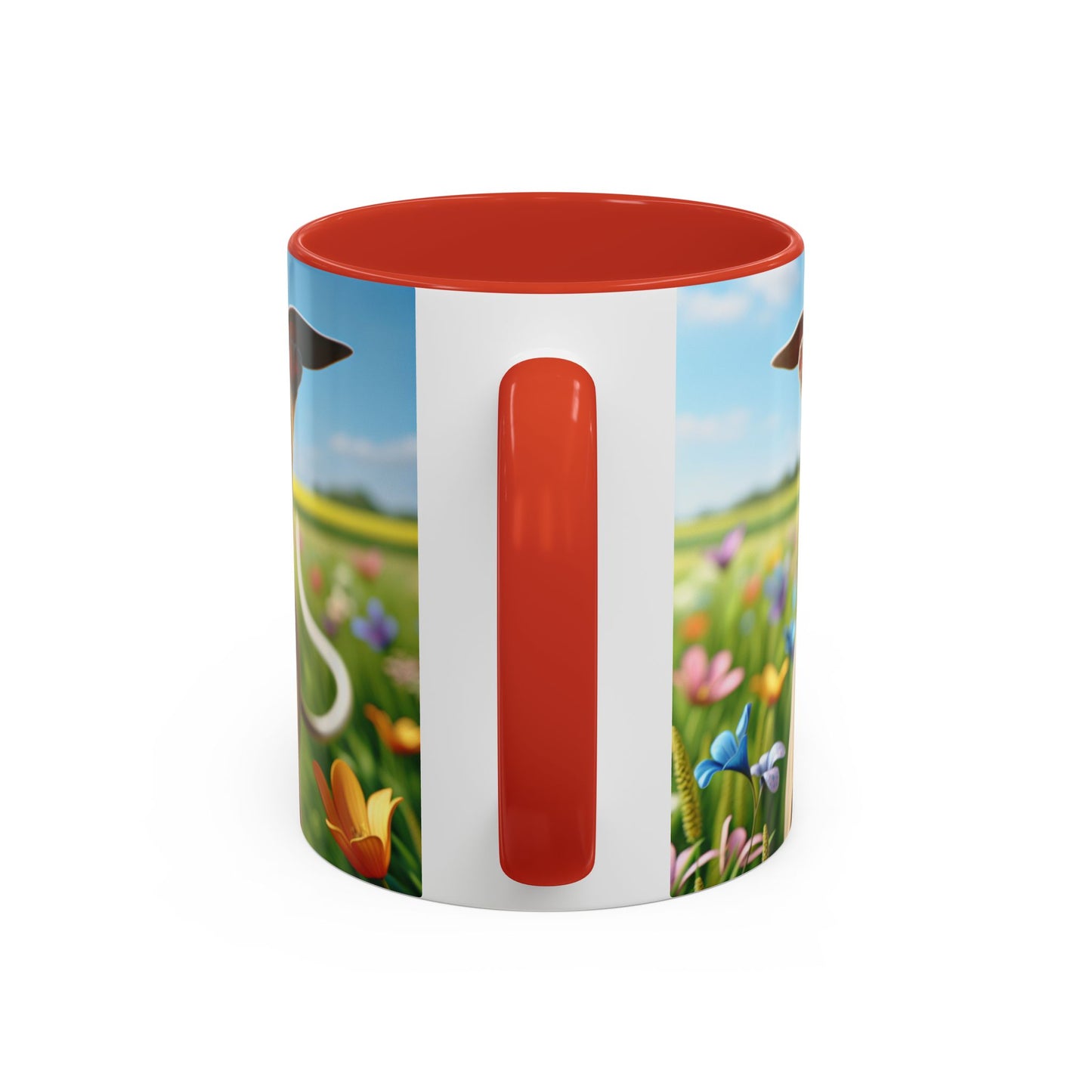 Whippet Accent Coffee Mug - Perfect Gift for Dog Lovers