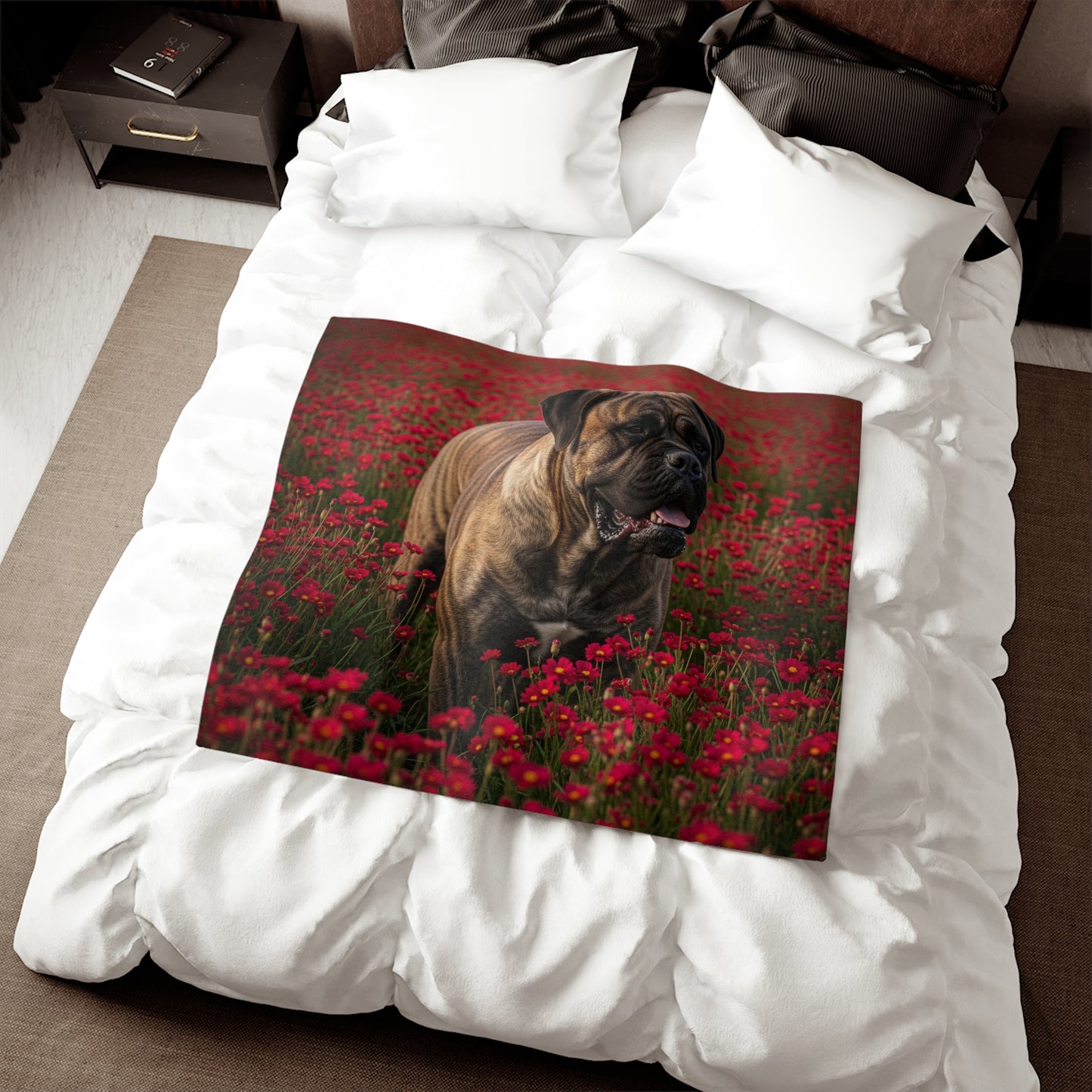 Bullmastiff Sweatshirt Blanket