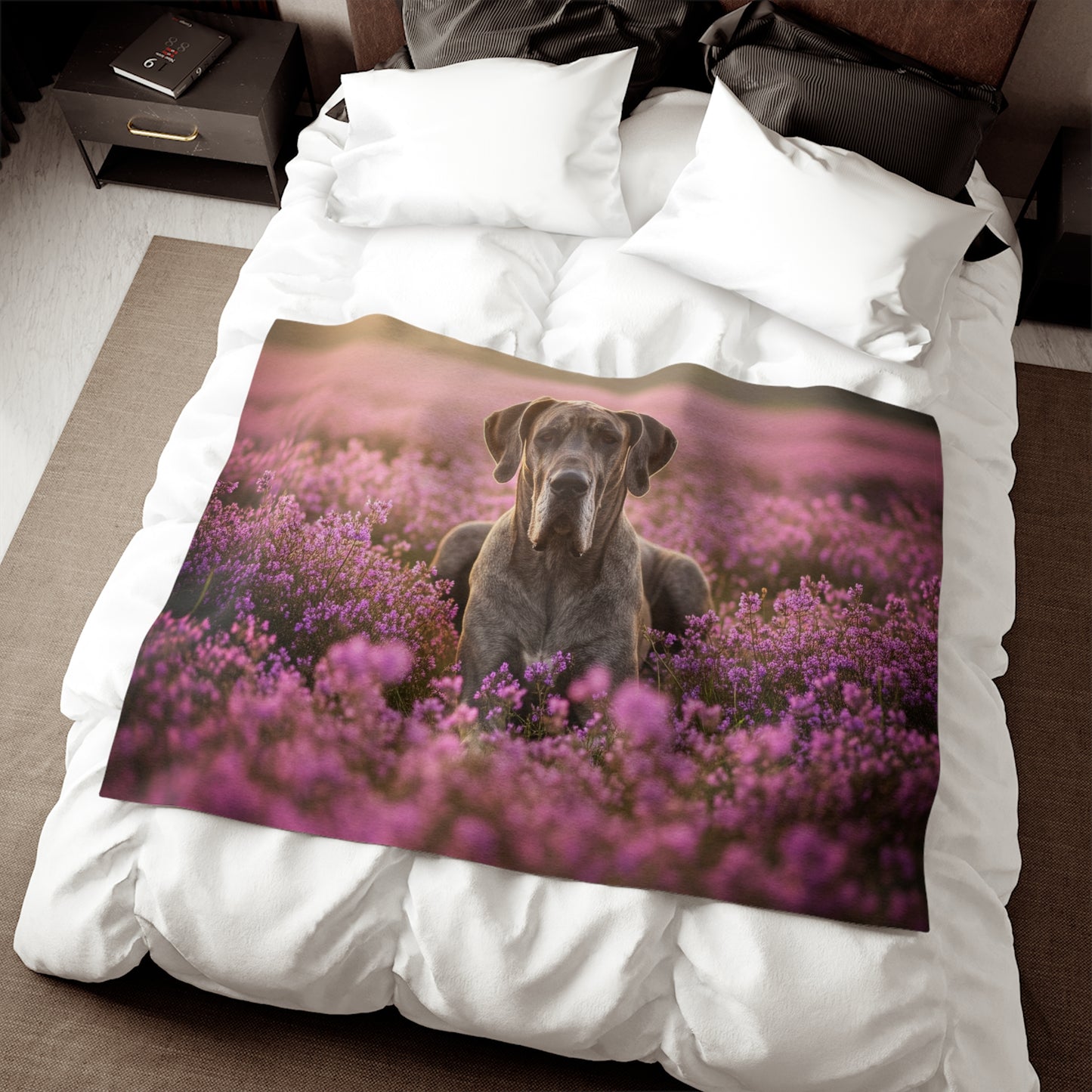 Great Dane Sweatshirt Blanket
