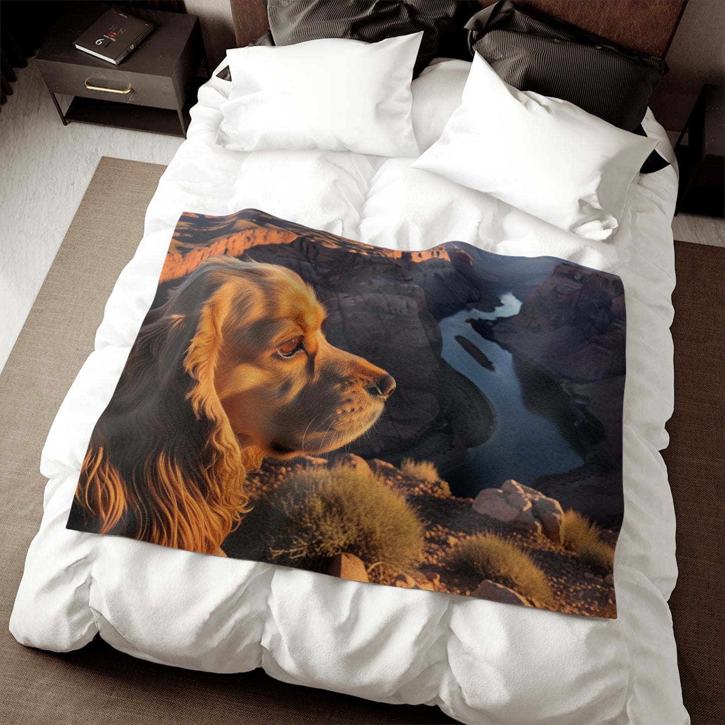 American Cocker Spaniel Blanket