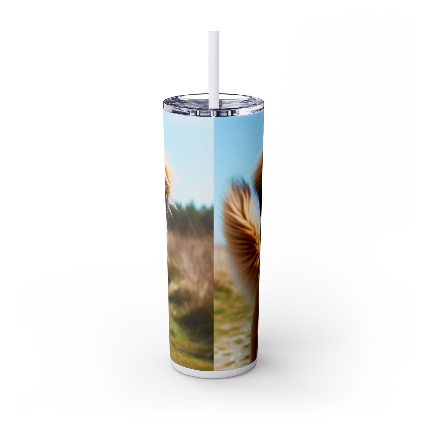 Estrela Mountain Dog Tumbler with Straw, 20oz