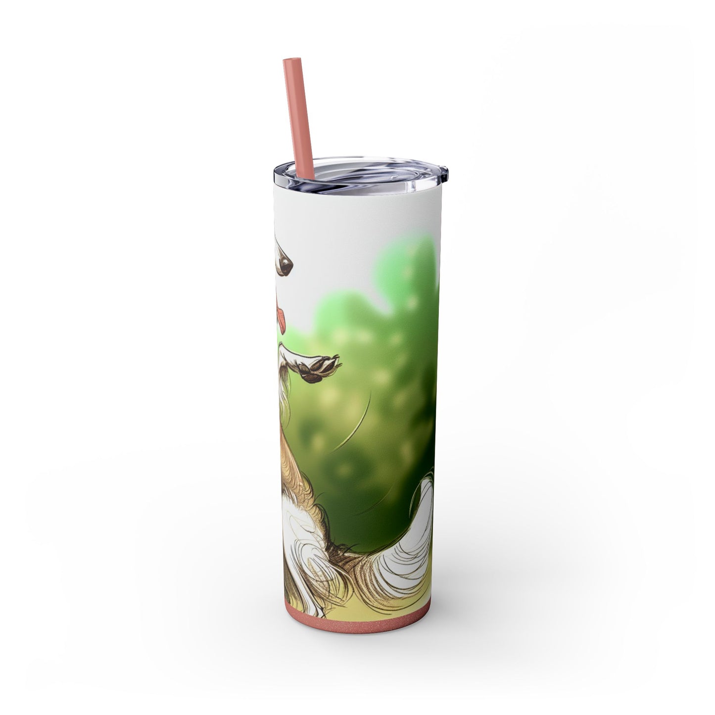 Borzoi Tumbler with Straw, 20oz
