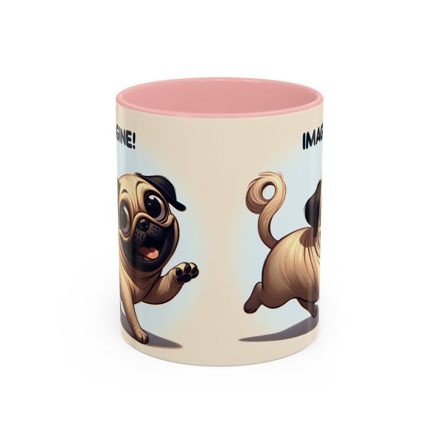 Pug Accent Coffee Mug - Perfect Gift for Dog Lovers
