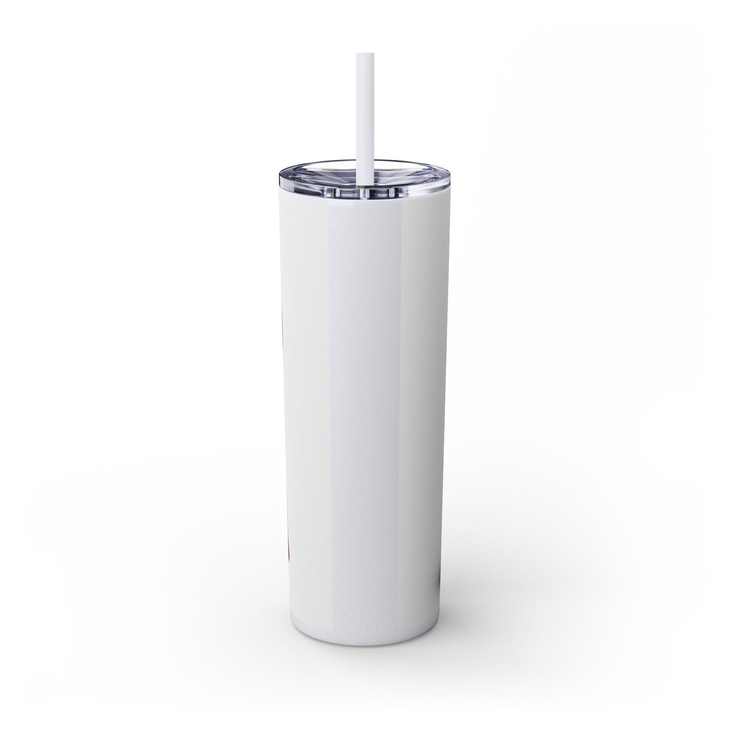 Miniature Pinscher Skinny Tumbler with Straw, 20oz