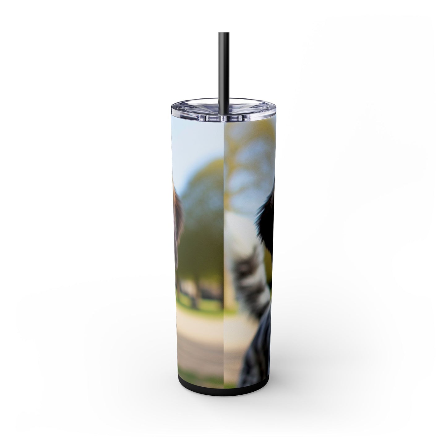Braque Francais Pyrenean Tumbler with Straw, 20oz