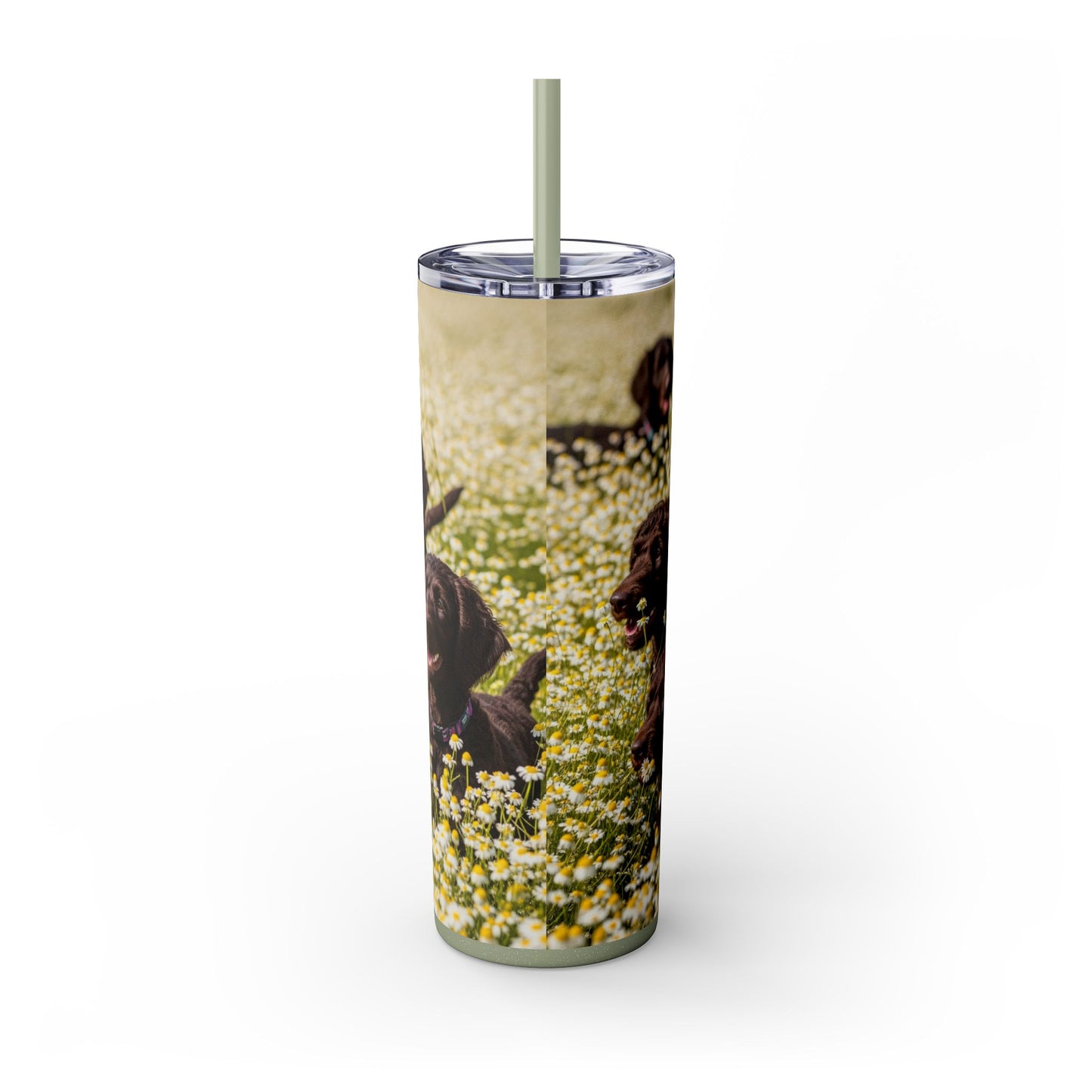 Pudelpointer Tumbler with Straw, 20oz