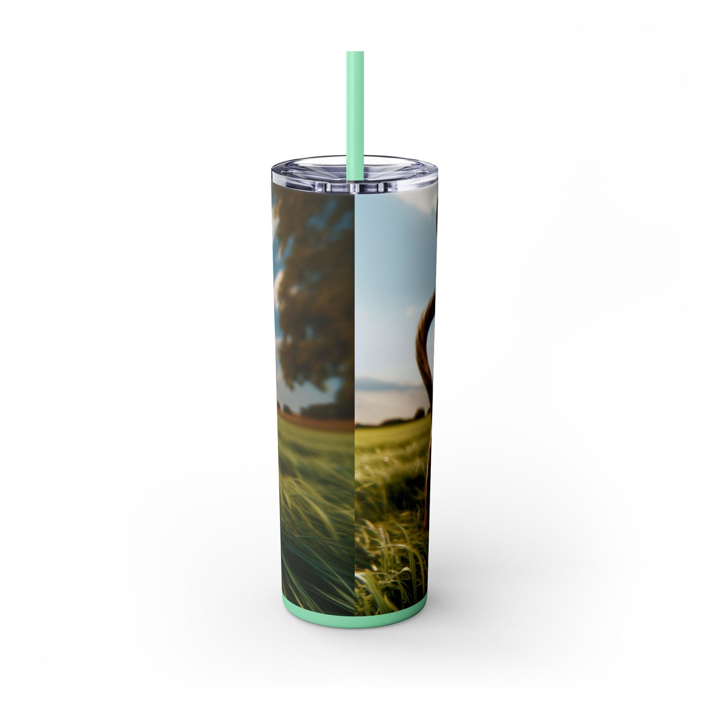 Treeing Tennessee Brindle Tumbler with Straw, 20oz