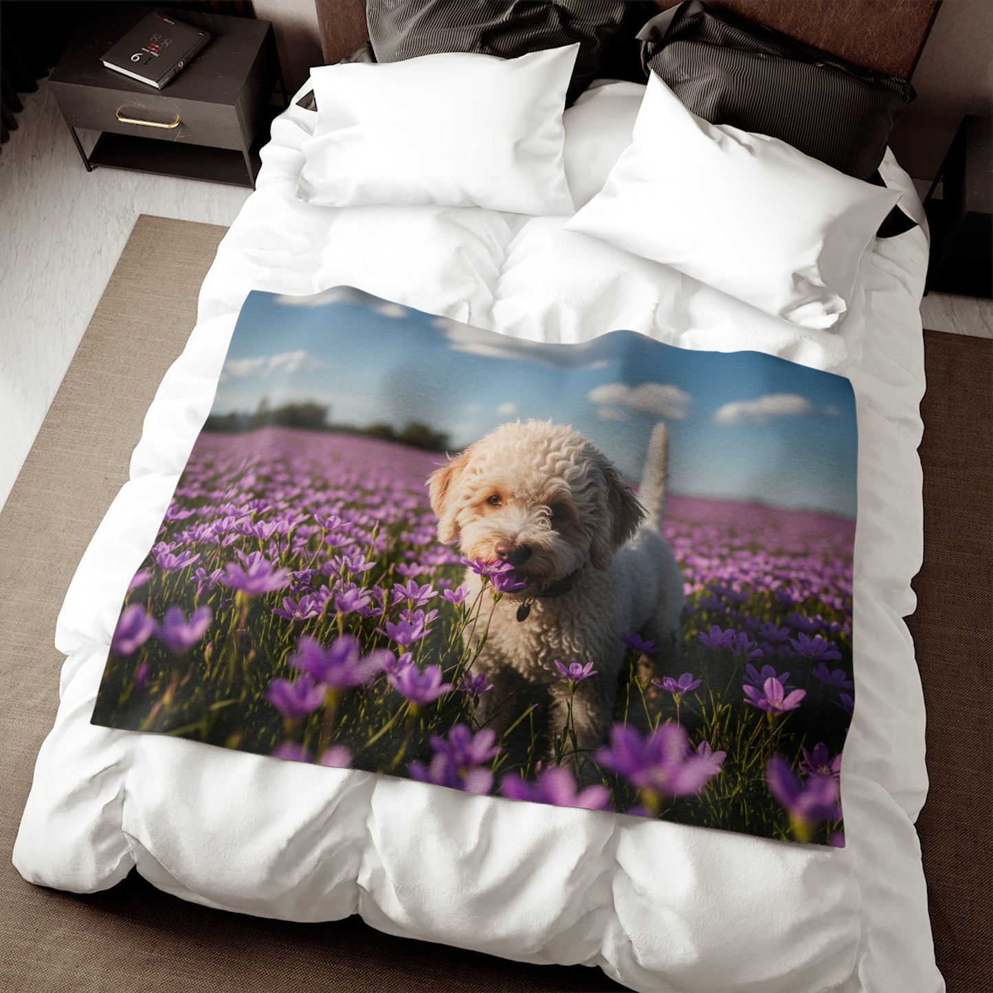 Lagotto Romagnolo Sweatshirt Blanket