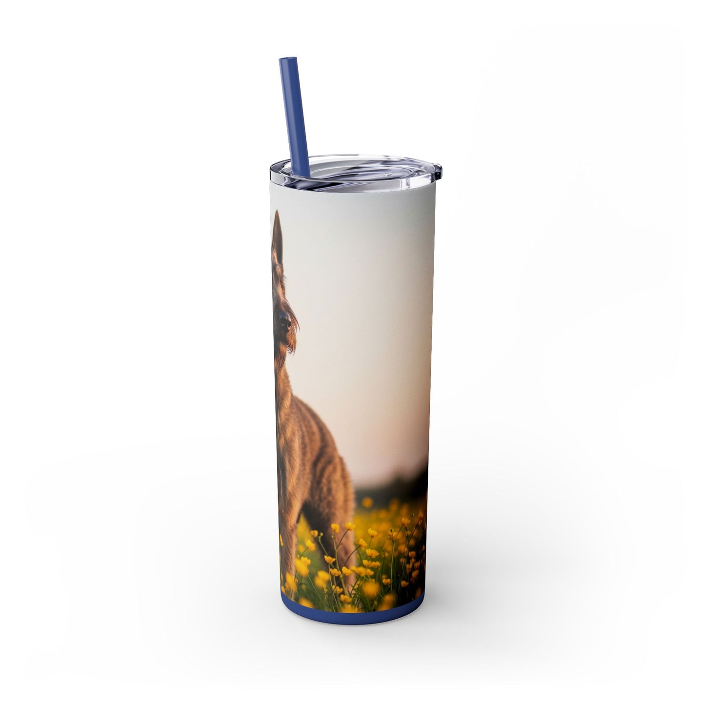 Bouvier des Flandres Tumbler with Straw, 20oz