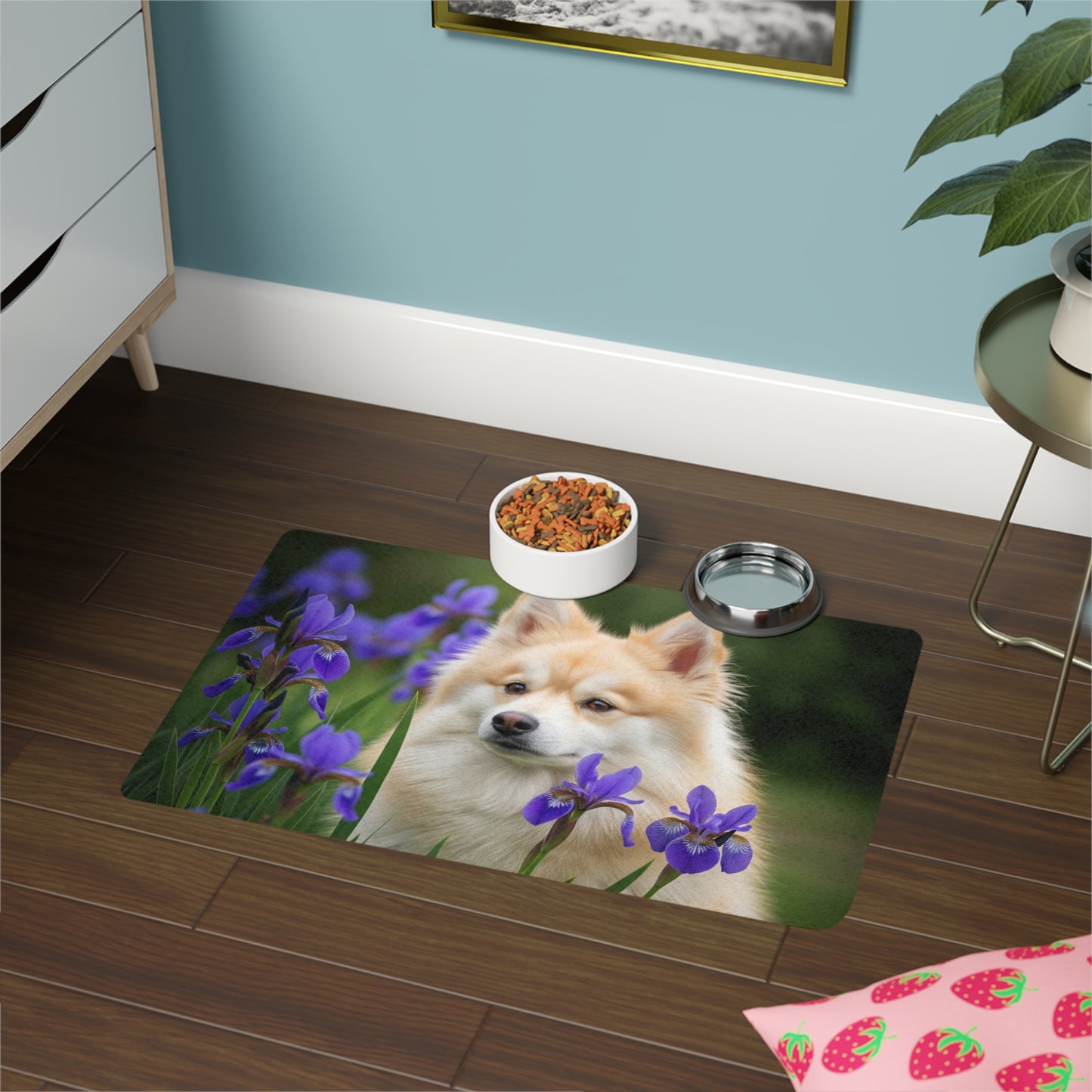 Pet Food Mat (12x18) - Pomsky