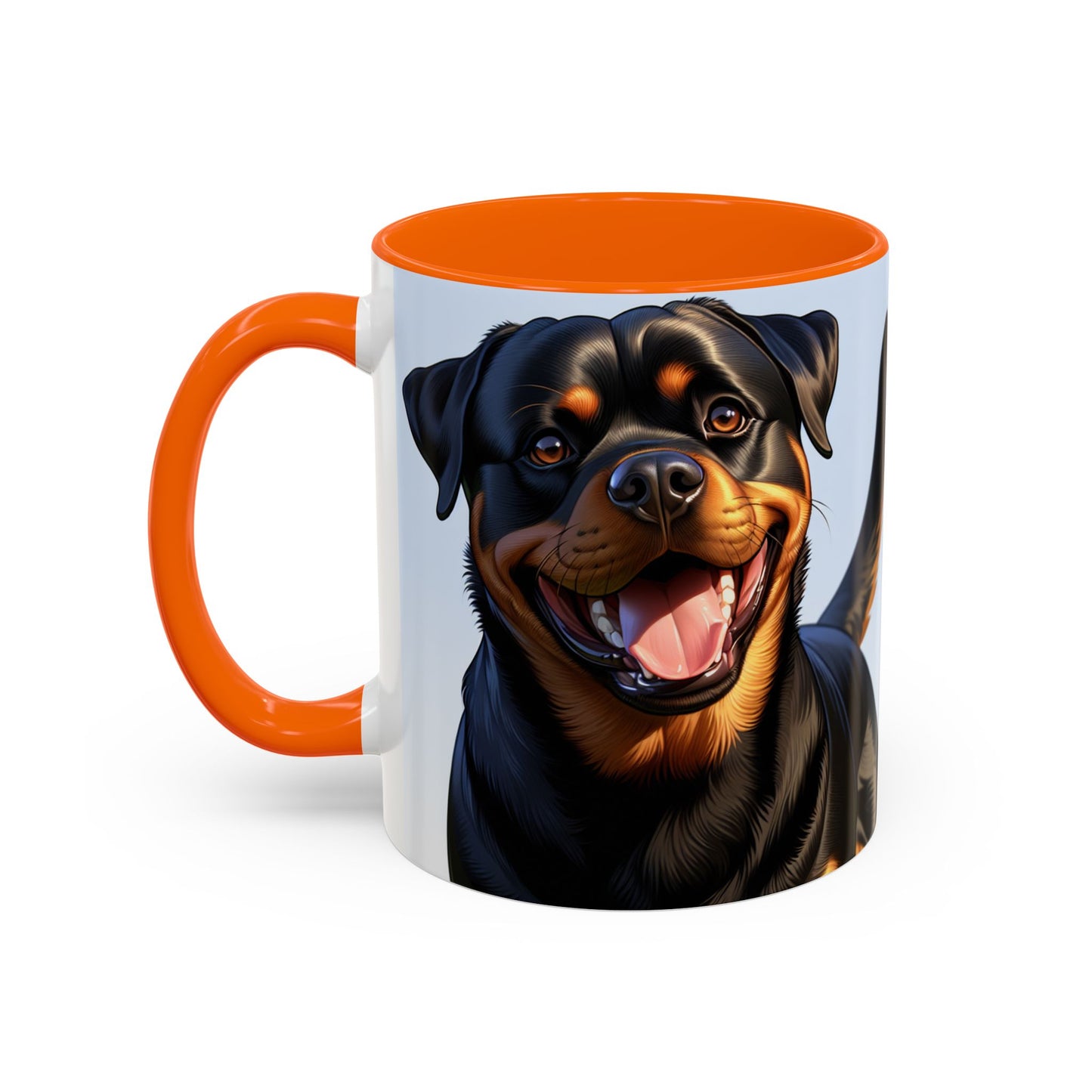 Rottweiler Accent Coffee Mug - Perfect Gift for Dog Lovers