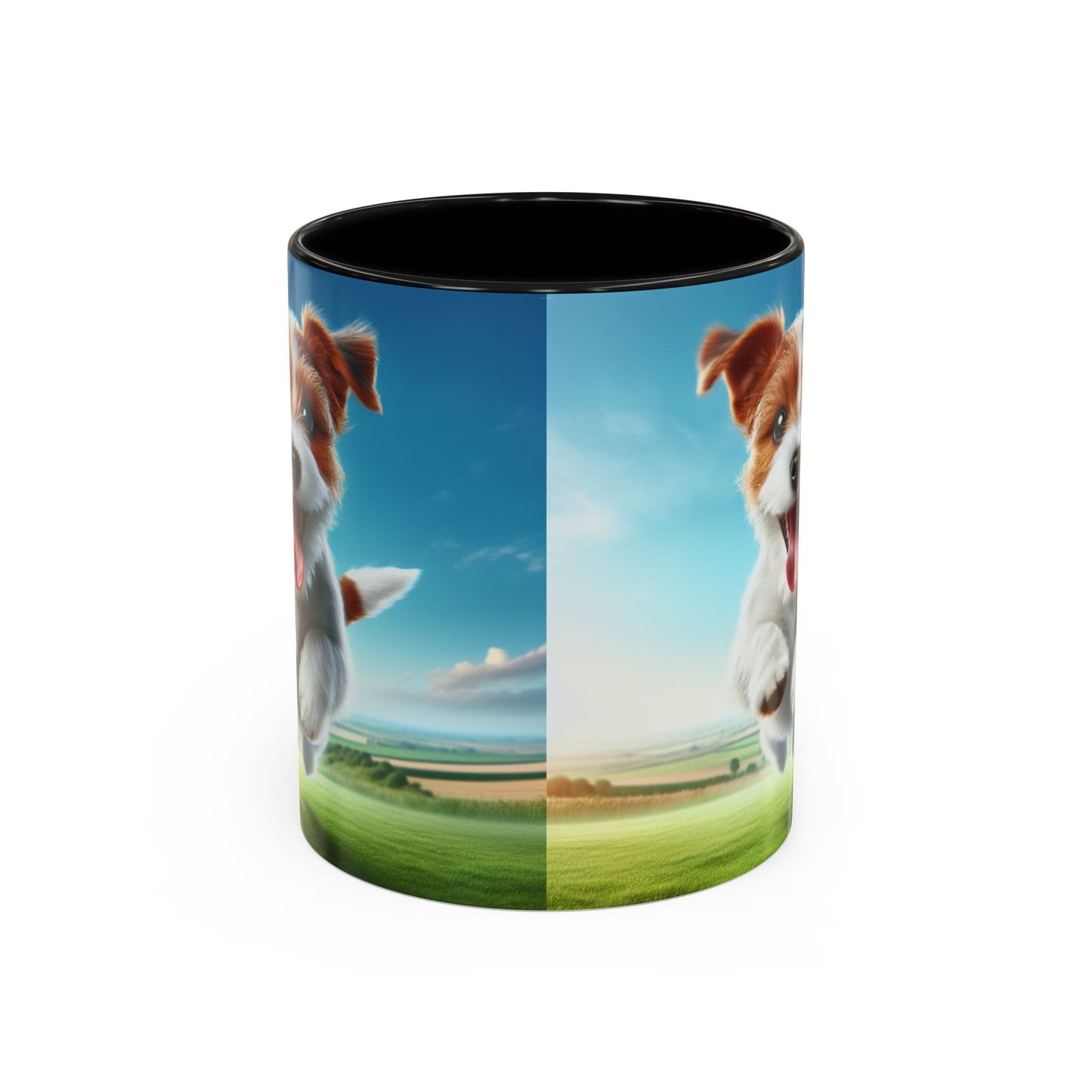 Russell Terrier Accent Coffee Mug - Perfect Gift for Dog Lovers